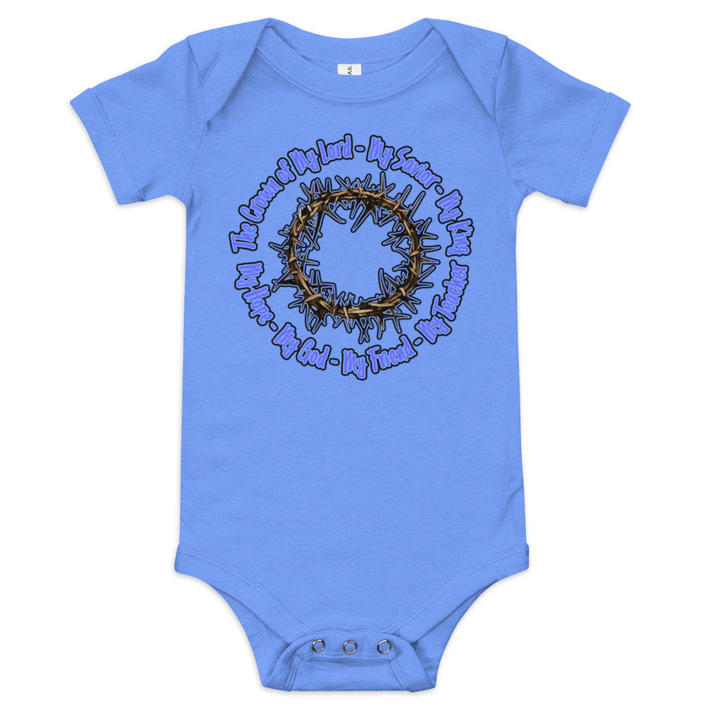 Crown of My Lord - Baby short sleeve one piece