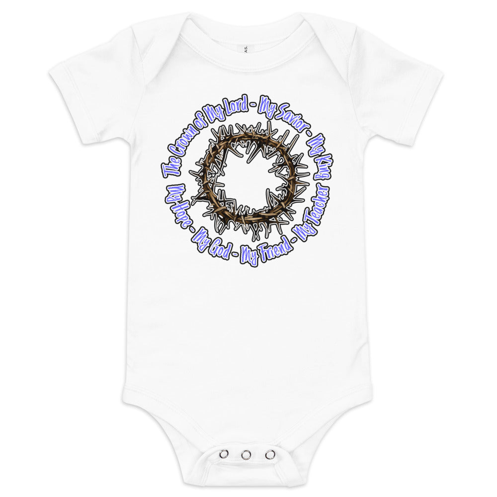 Crown of My Lord - Baby short sleeve one piece