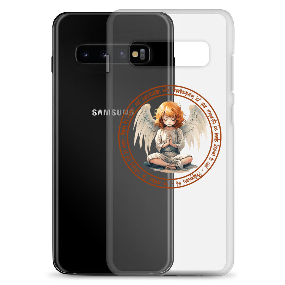 Anxious for Nothing Inspired by Philippians 4:6 - Clear Case for Samsung®