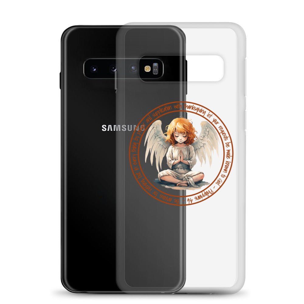 Anxious for Nothing Inspired by Philippians 4:6 - Clear Case for Samsung®