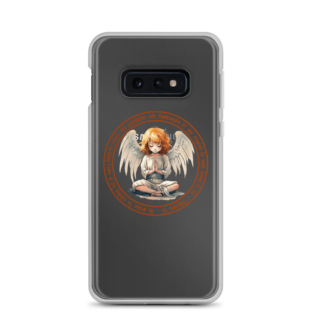 Anxious for Nothing Inspired by Philippians 4:6 - Clear Case for Samsung®