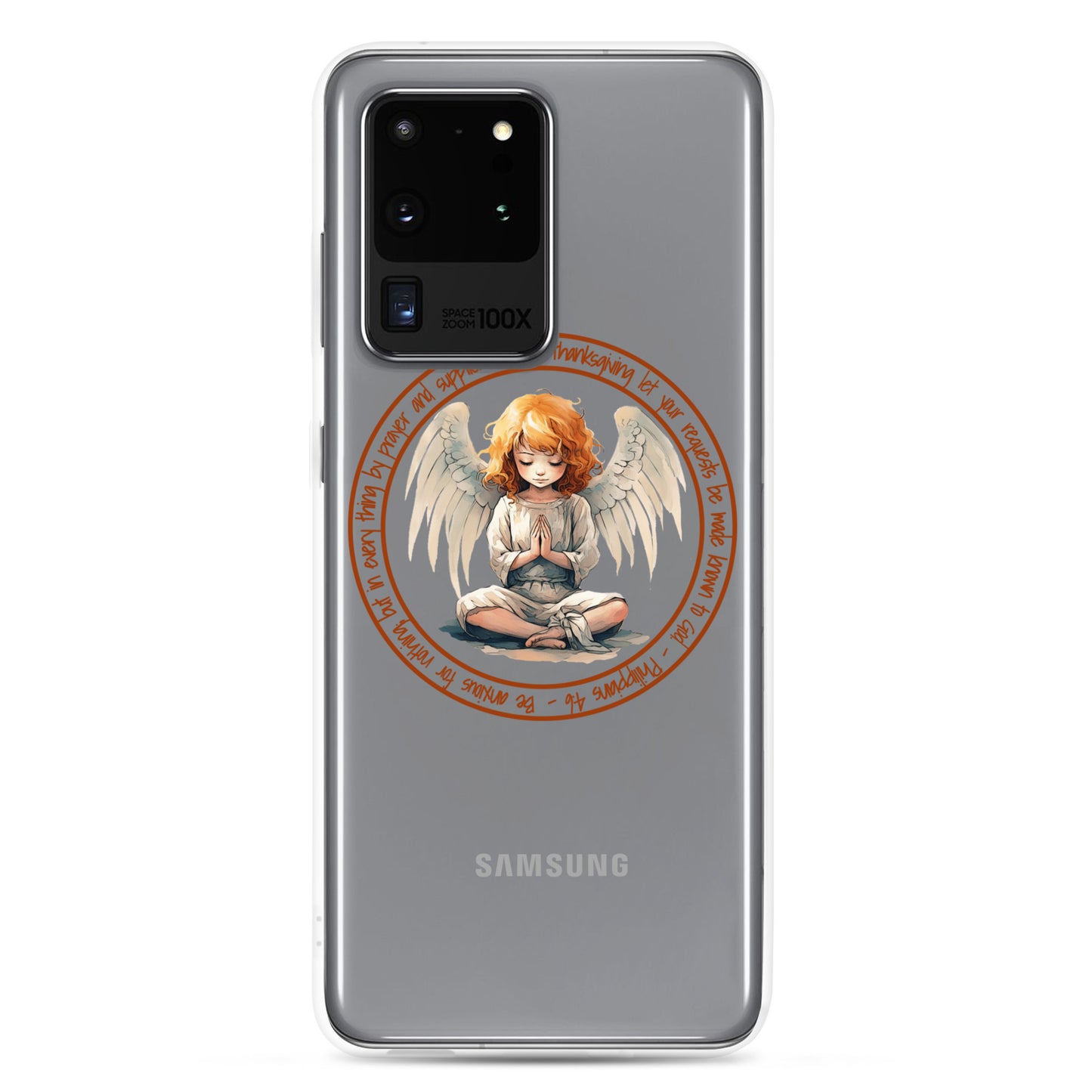 Anxious for Nothing Inspired by Philippians 4:6 - Clear Case for Samsung®