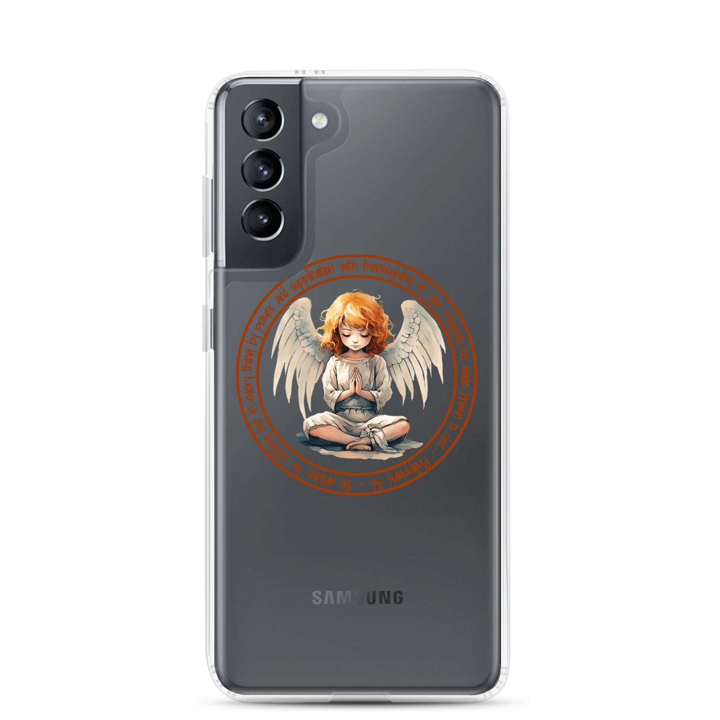 Anxious for Nothing Inspired by Philippians 4:6 - Clear Case for Samsung®