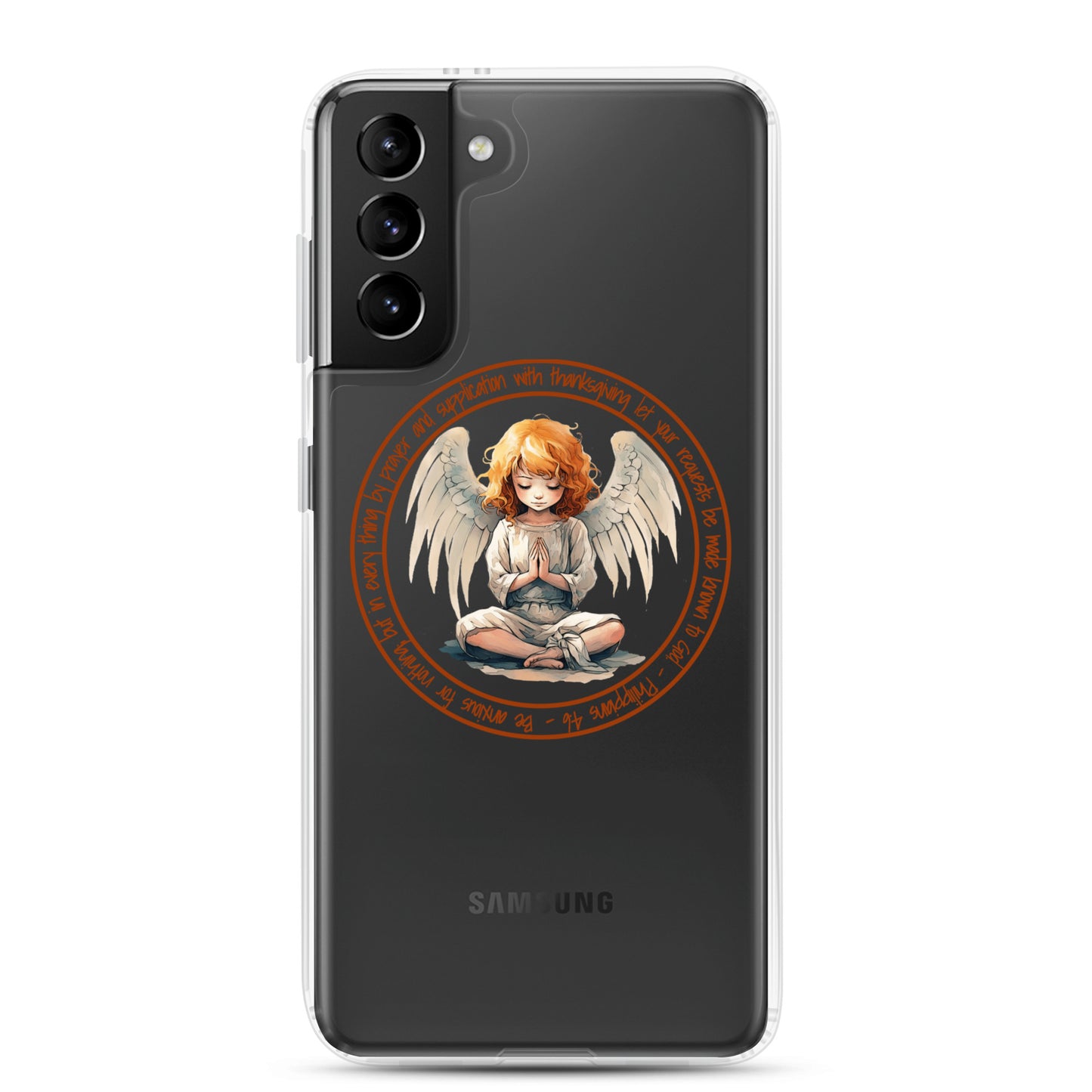 Anxious for Nothing Inspired by Philippians 4:6 - Clear Case for Samsung®