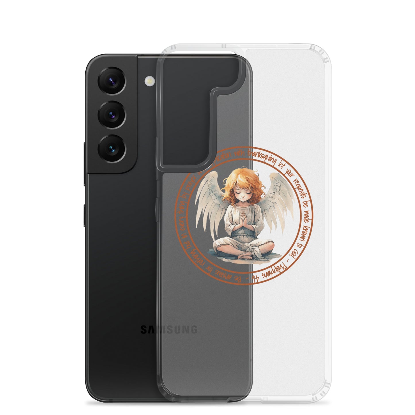 Anxious for Nothing Inspired by Philippians 4:6 - Clear Case for Samsung®