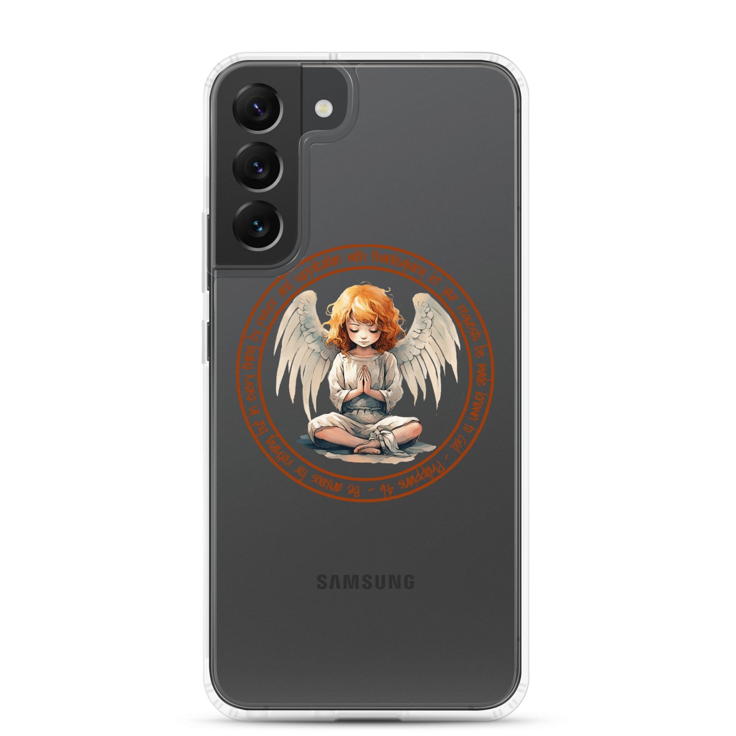 Anxious for Nothing Inspired by Philippians 4:6 - Clear Case for Samsung®