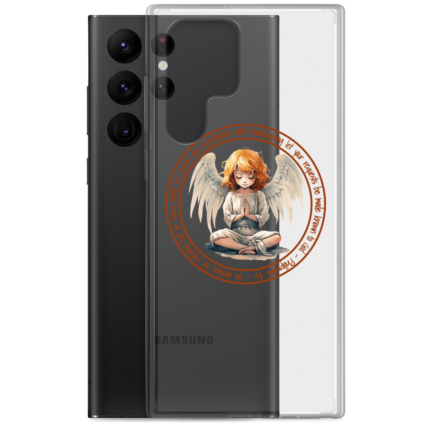 Anxious for Nothing Inspired by Philippians 4:6 - Clear Case for Samsung®