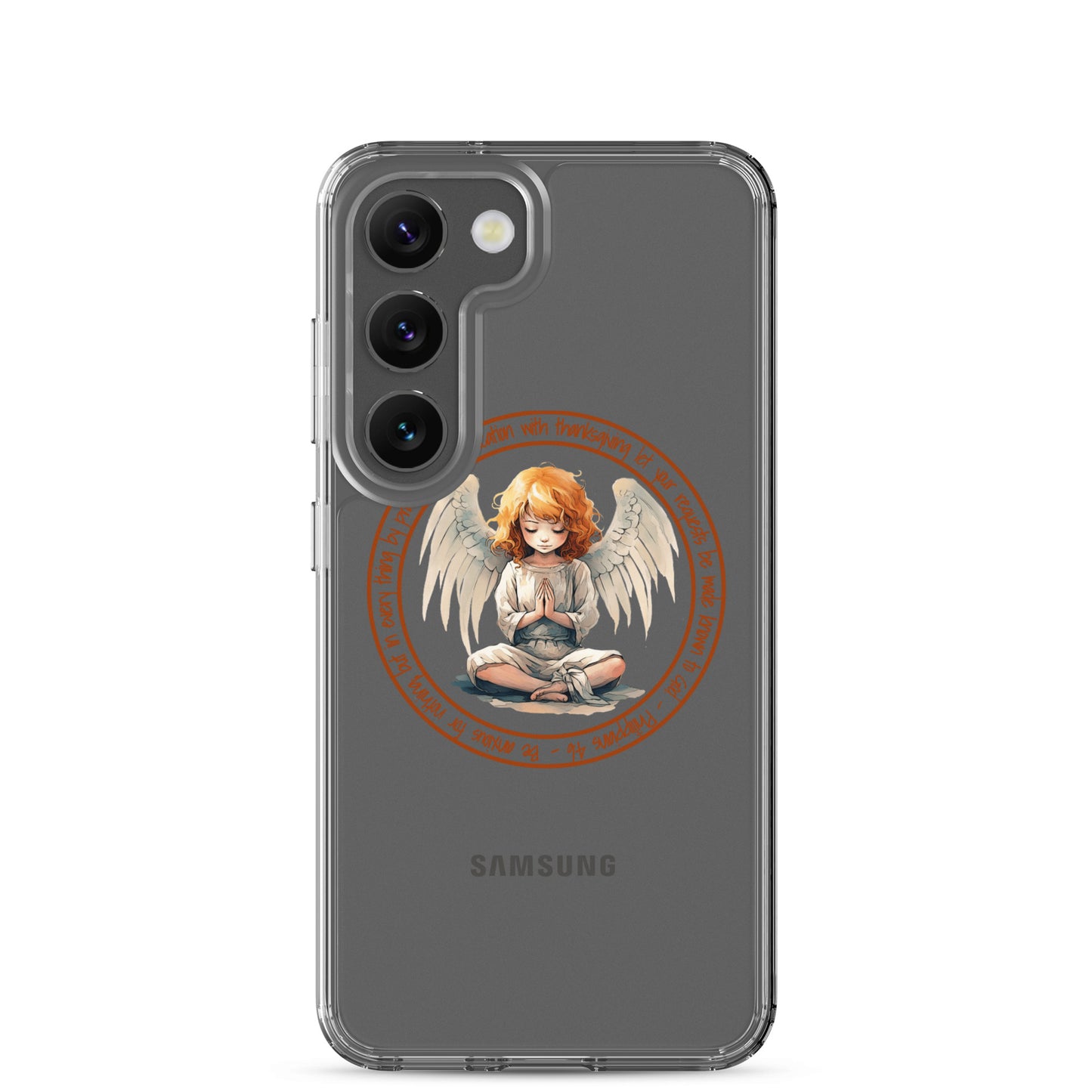 Anxious for Nothing Inspired by Philippians 4:6 - Clear Case for Samsung®