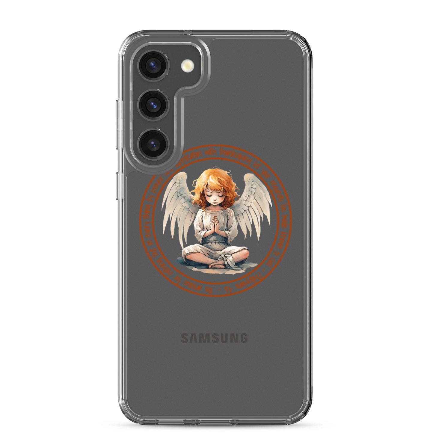 Anxious for Nothing Inspired by Philippians 4:6 - Clear Case for Samsung®