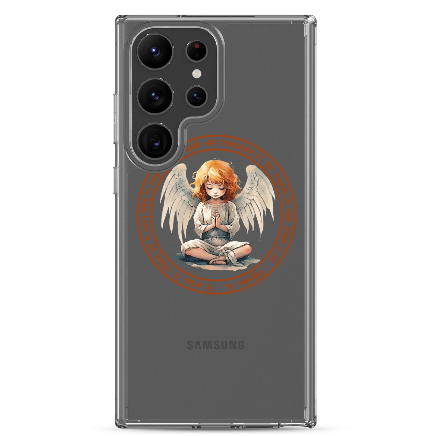 Anxious for Nothing Inspired by Philippians 4:6 - Clear Case for Samsung®