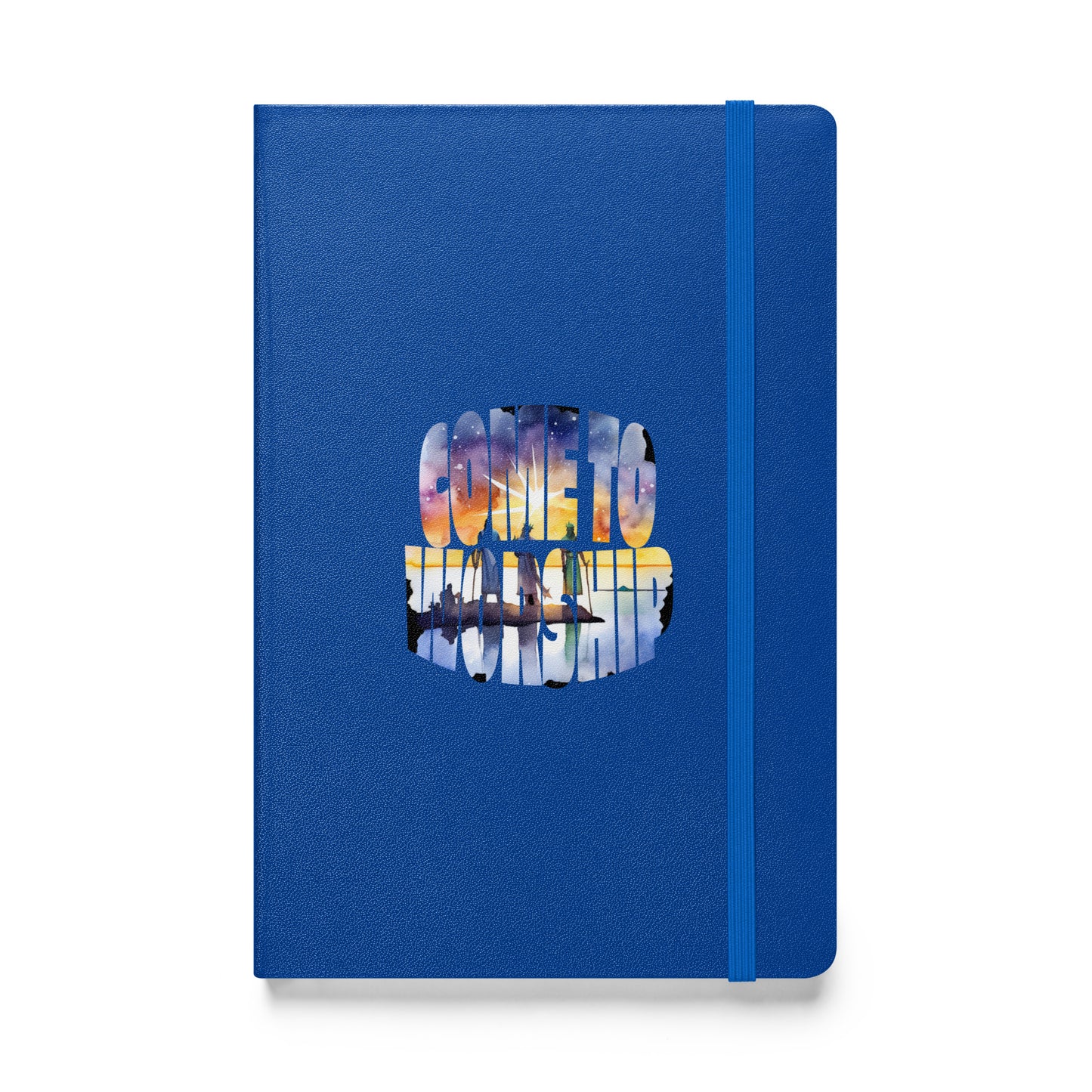 Come to Worship Inspired by Matthew 2:1-12 - Hardcover bound notebook