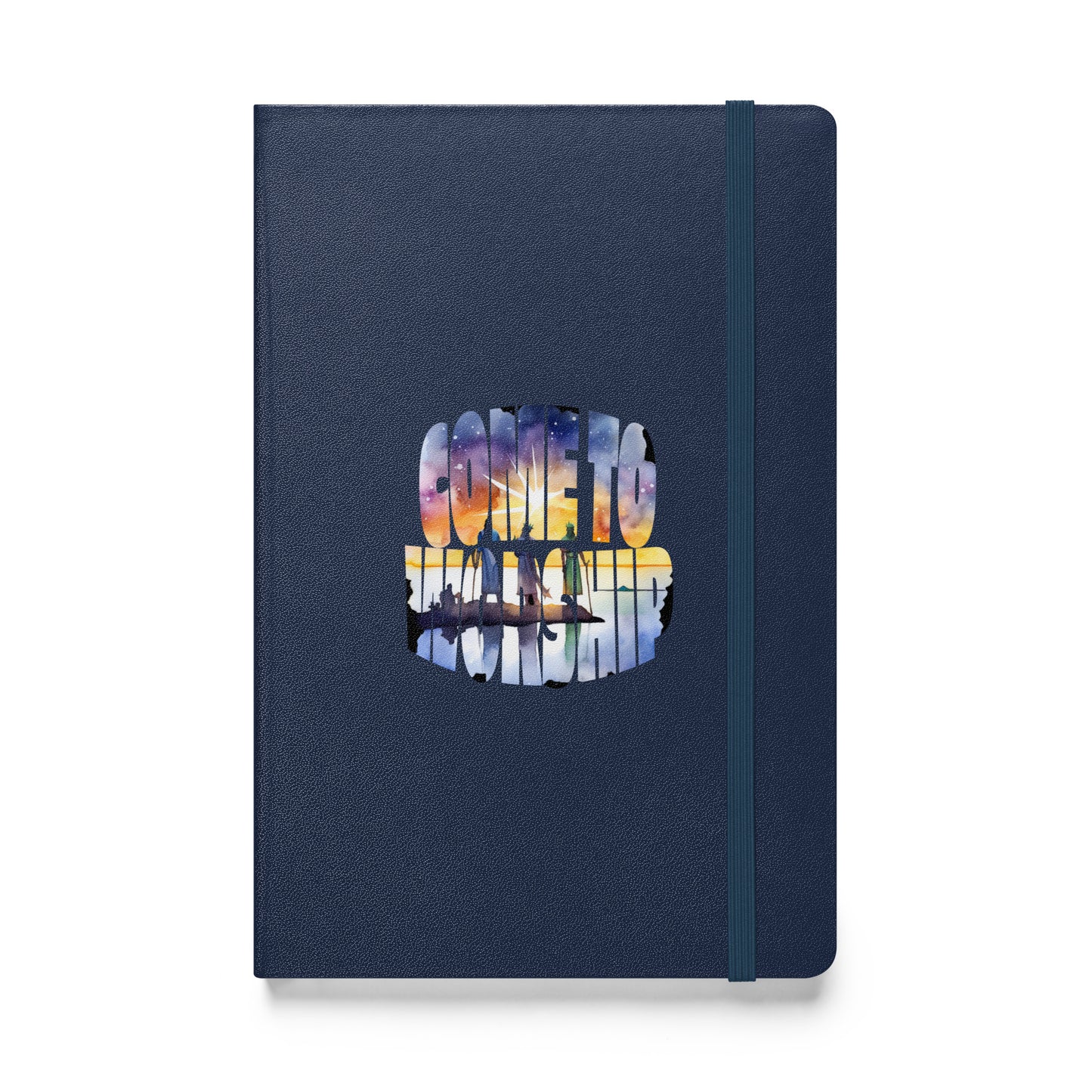 Come to Worship Inspired by Matthew 2:1-12 - Hardcover bound notebook