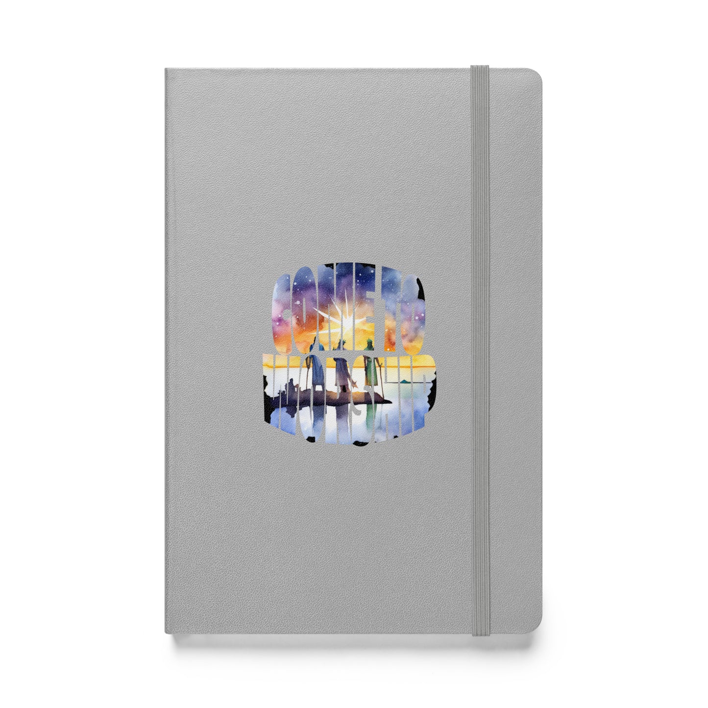 Come to Worship Inspired by Matthew 2:1-12 - Hardcover bound notebook