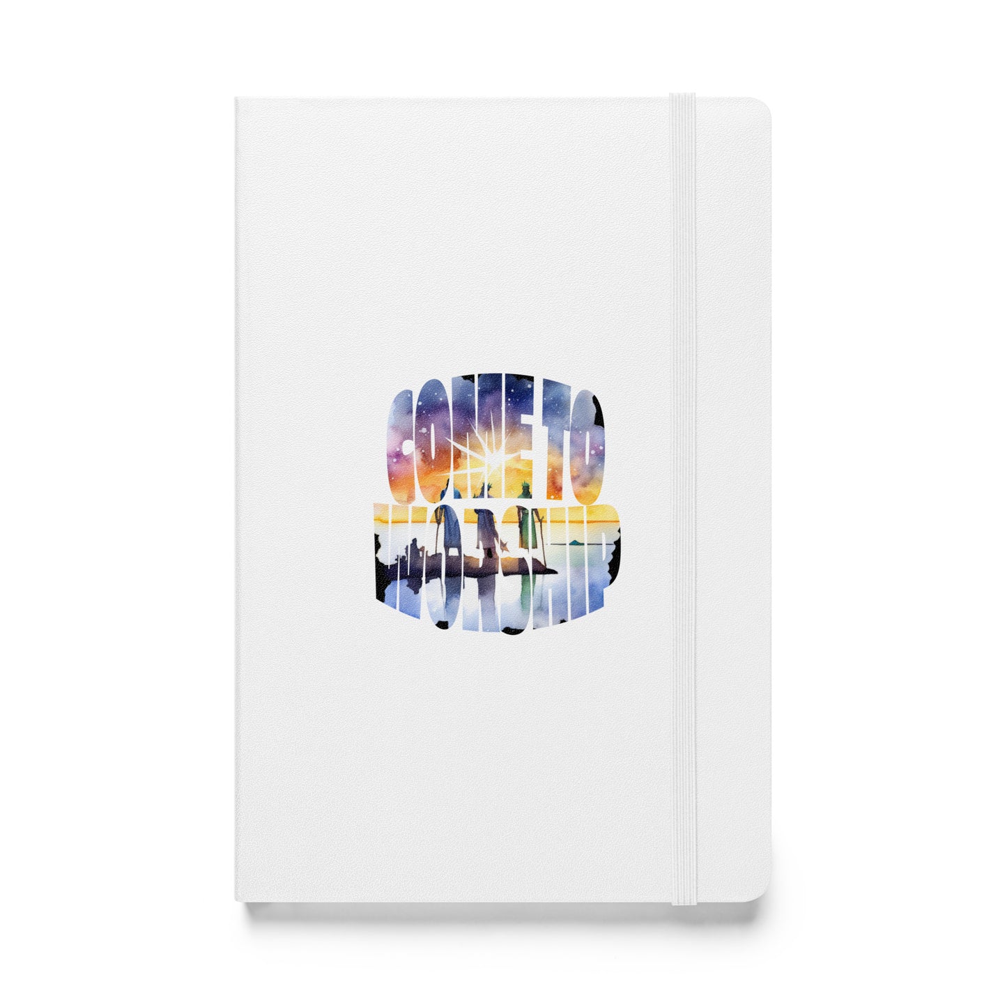 Come to Worship Inspired by Matthew 2:1-12 - Hardcover bound notebook