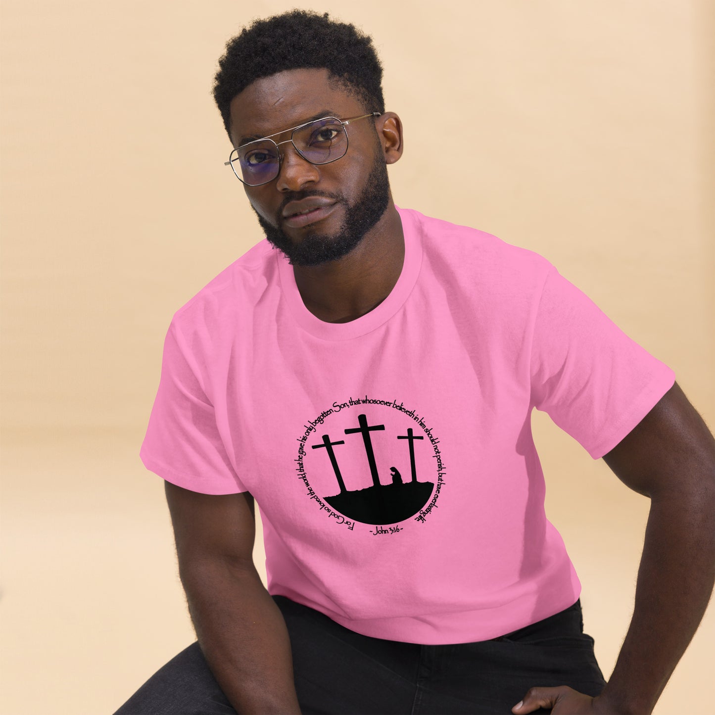 He so Loved the Word - inspired by John 3:16 - Men's classic tee