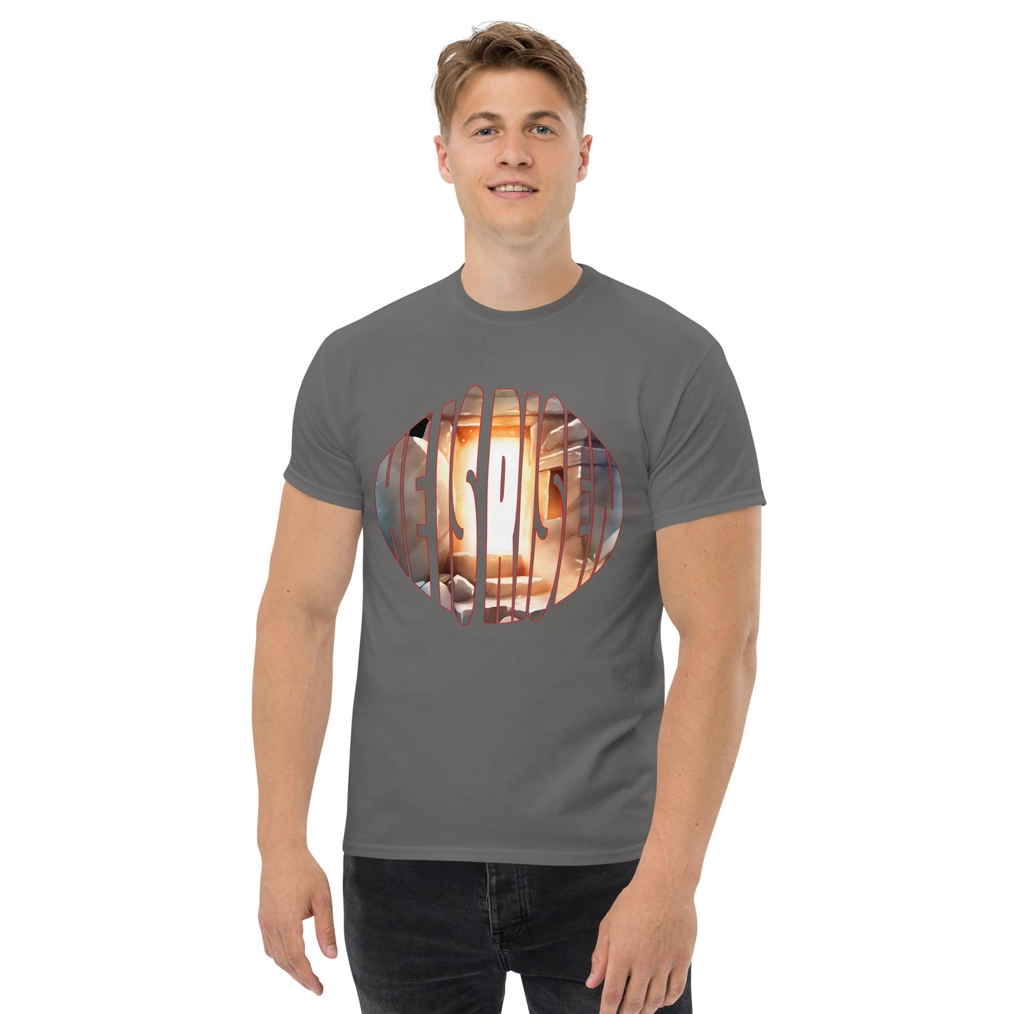He is Risen - Luke 24:1-12 - Men's classic tee