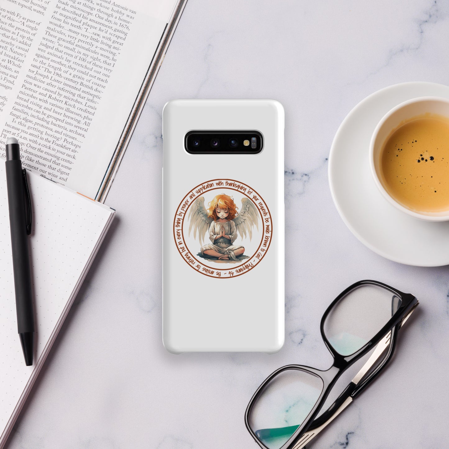 Anxious for Nothing Inspired by Philippians 4:6 - Snap case for Samsung®