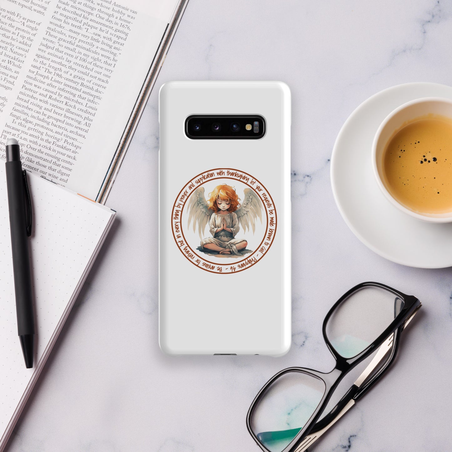 Anxious for Nothing Inspired by Philippians 4:6 - Snap case for Samsung®