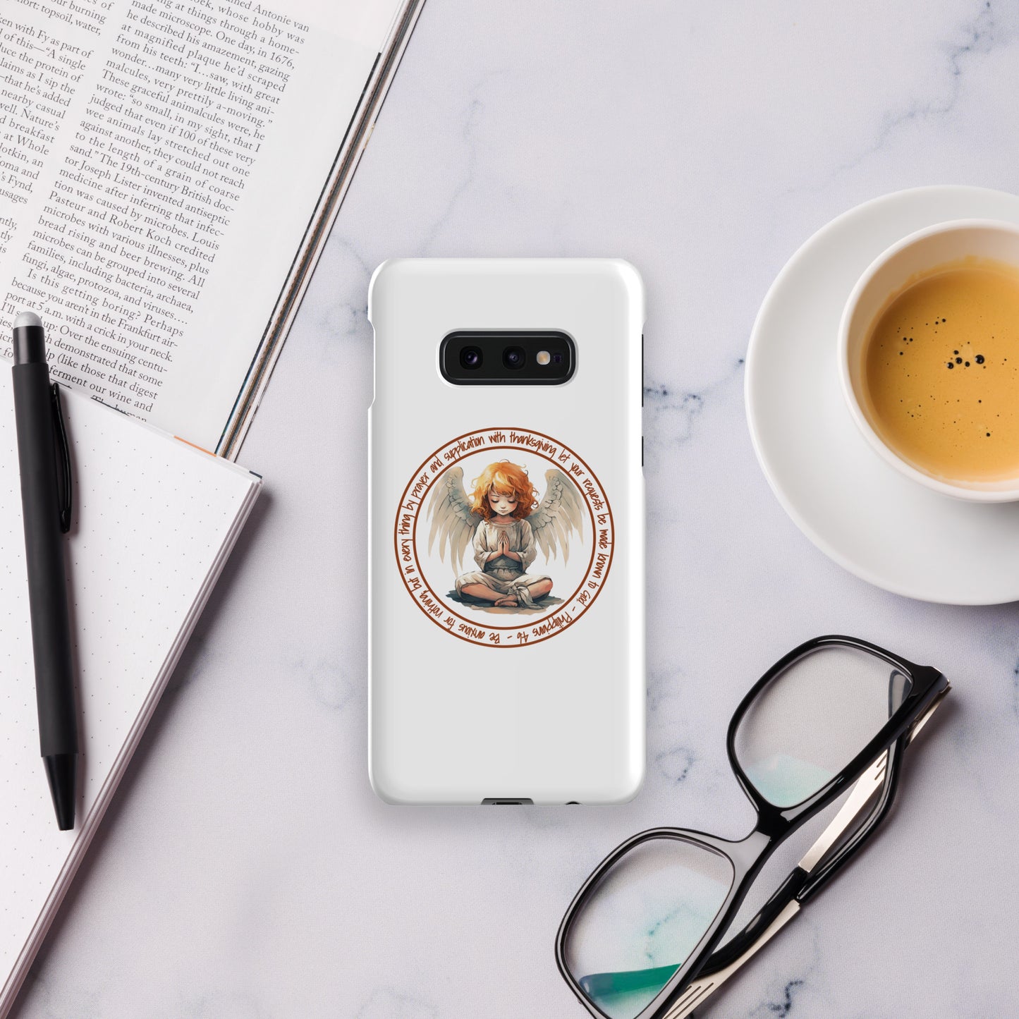 Anxious for Nothing Inspired by Philippians 4:6 - Snap case for Samsung®