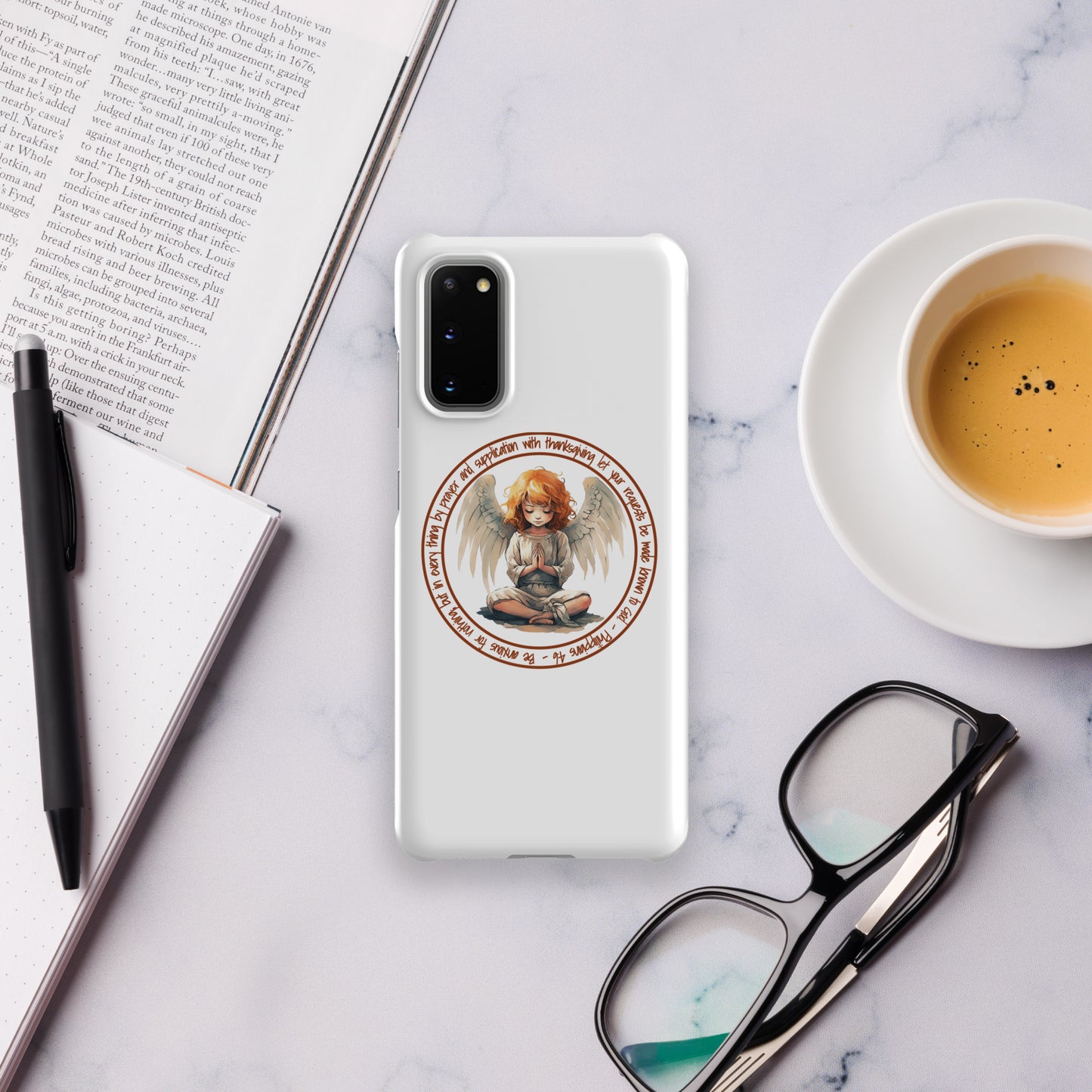 Anxious for Nothing Inspired by Philippians 4:6 - Snap case for Samsung®