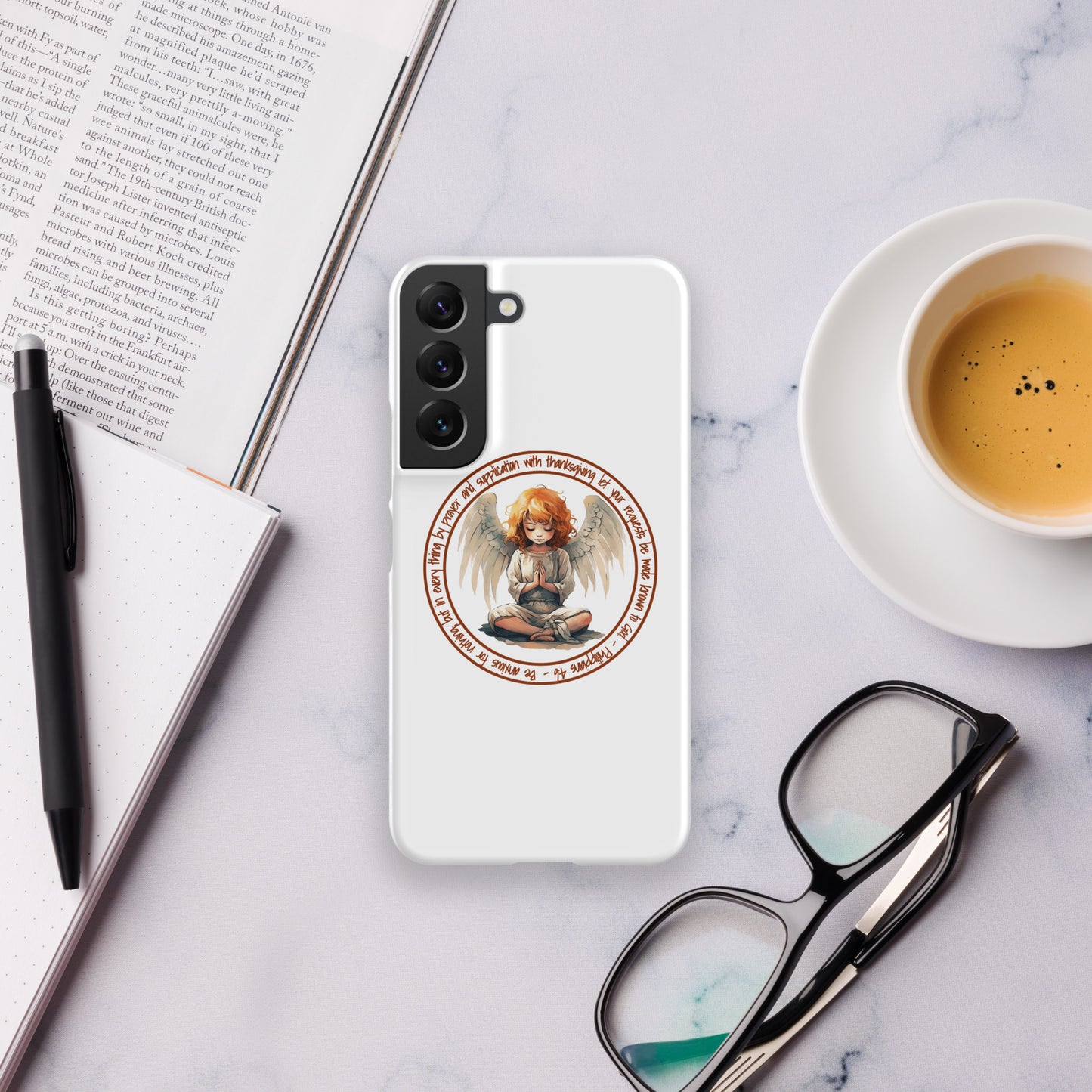 Anxious for Nothing Inspired by Philippians 4:6 - Snap case for Samsung®