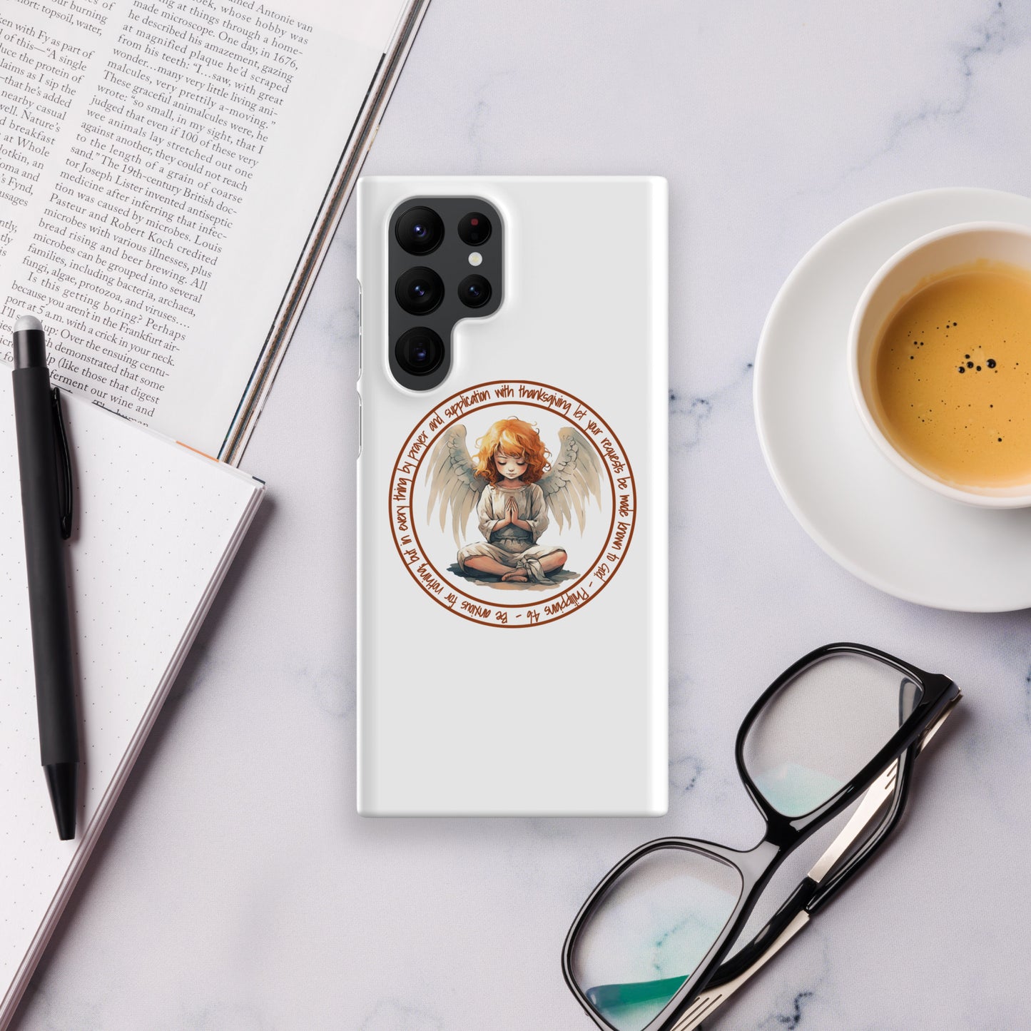 Anxious for Nothing Inspired by Philippians 4:6 - Snap case for Samsung®