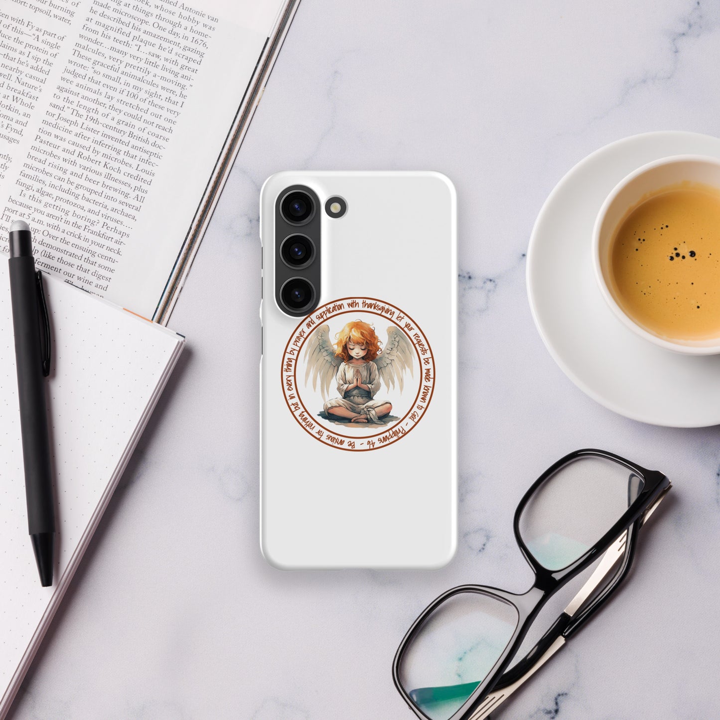 Anxious for Nothing Inspired by Philippians 4:6 - Snap case for Samsung®