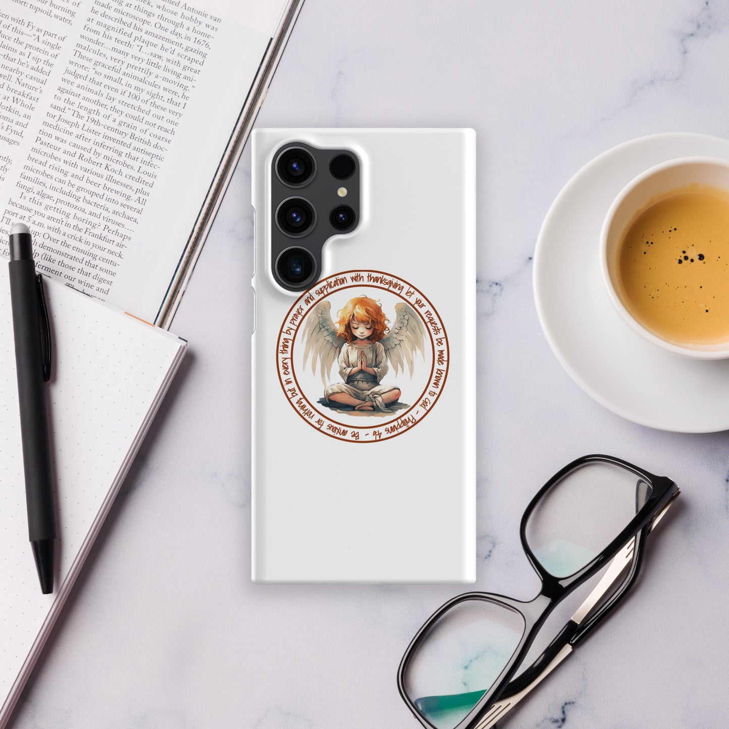 Anxious for Nothing Inspired by Philippians 4:6 - Snap case for Samsung®