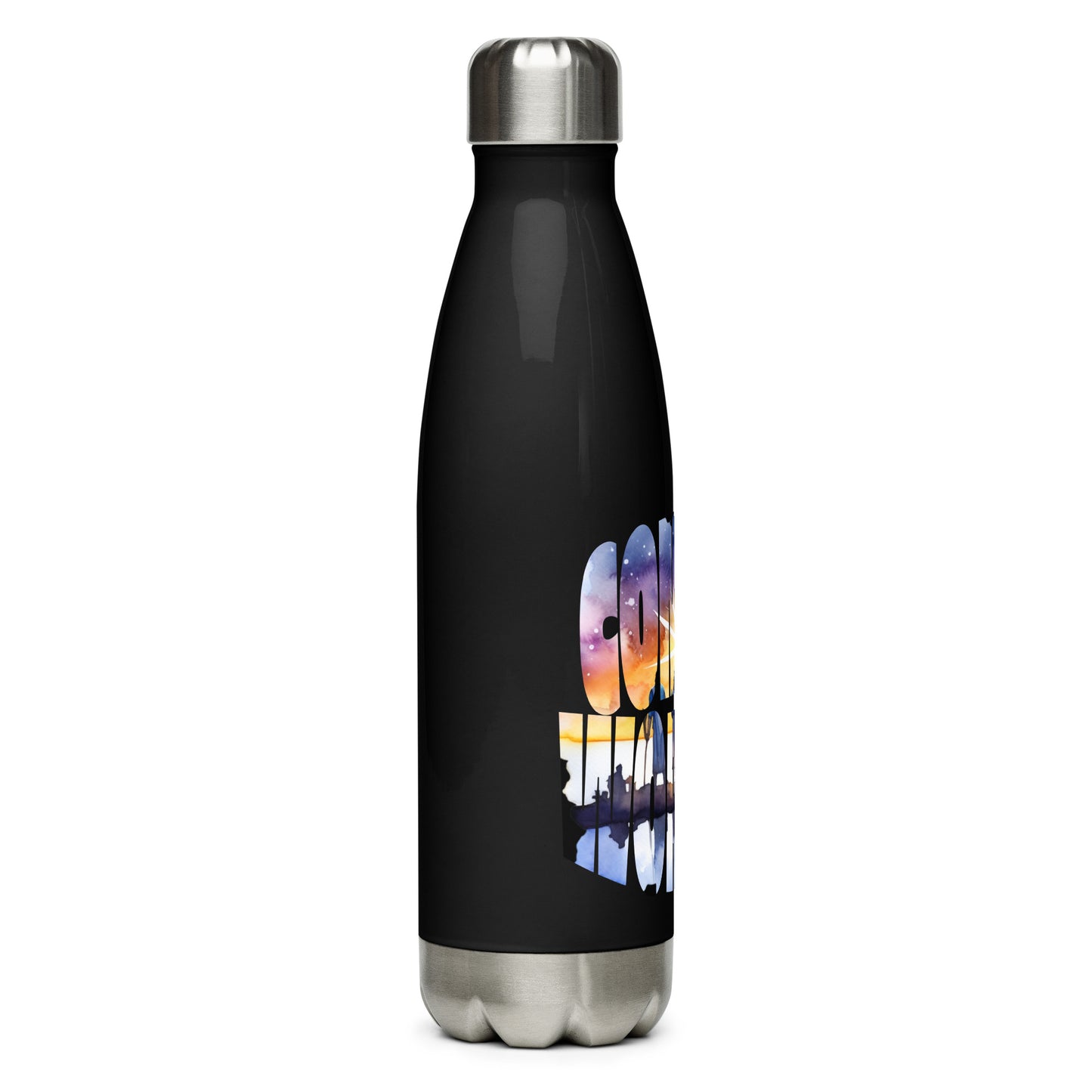 Come to Worship Inspired by Matthew 2:1-12 - Stainless steel water bottle