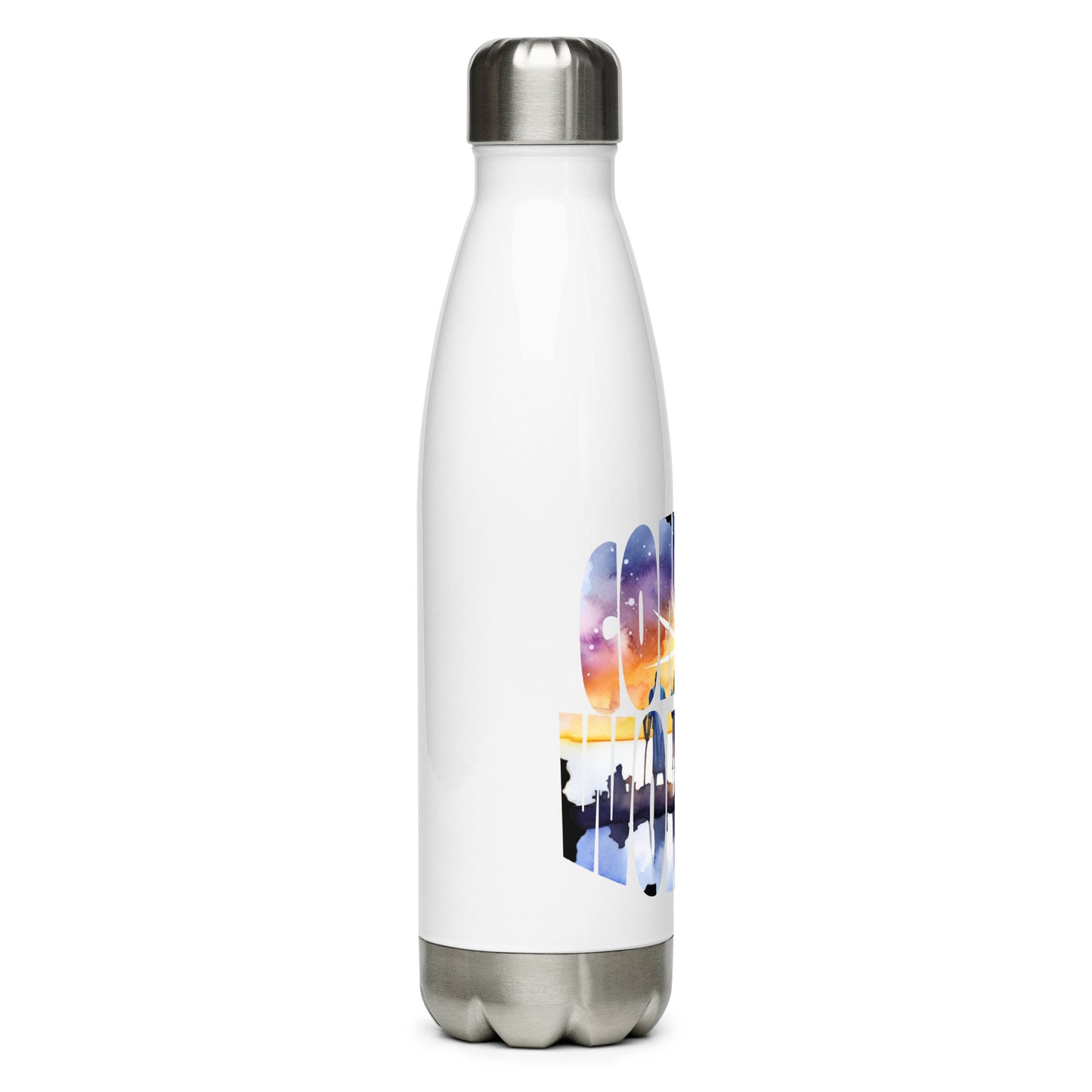 Come to Worship Inspired by Matthew 2:1-12 - Stainless steel water bottle