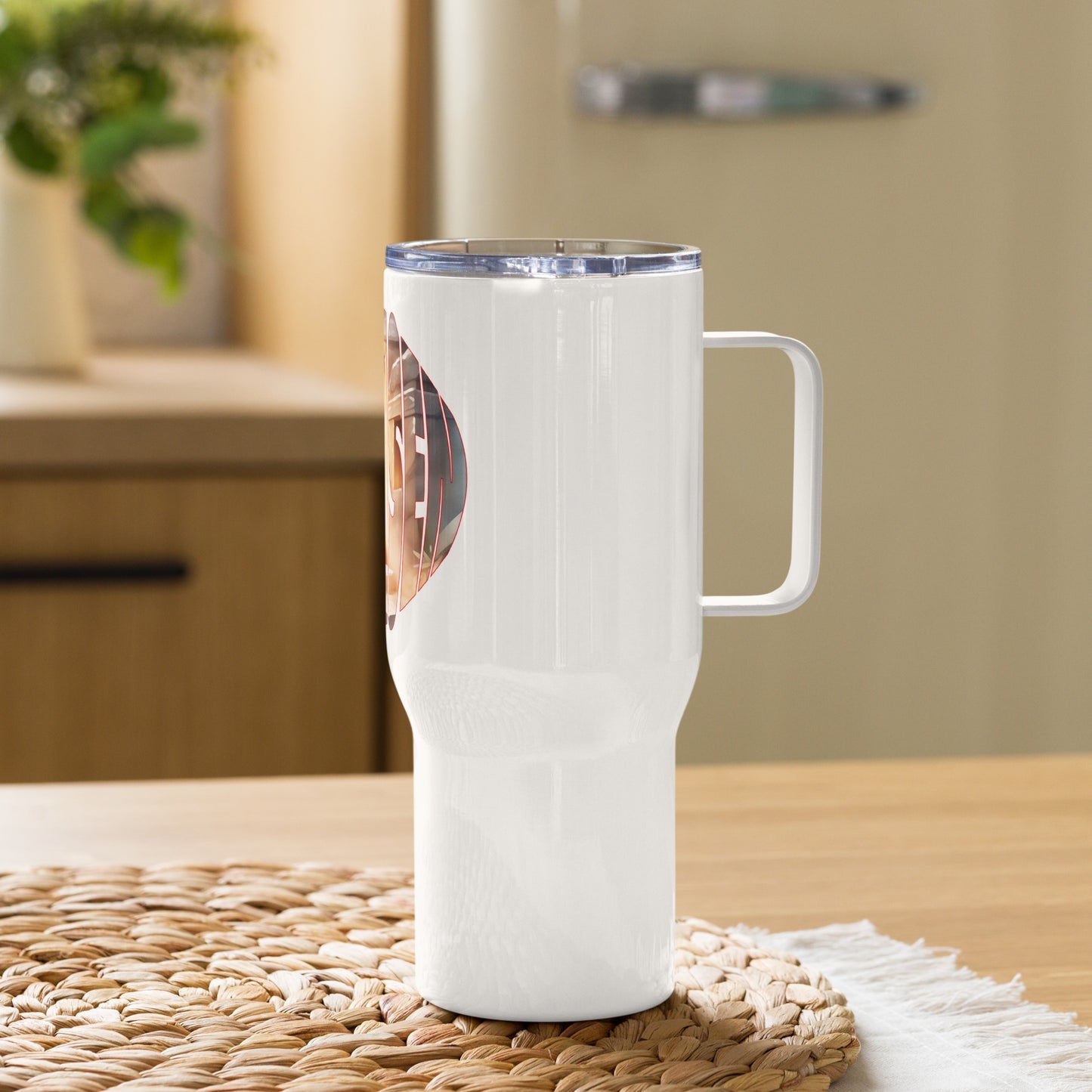 He is Risen - Luke 24:1-12 - Travel mug with a handle