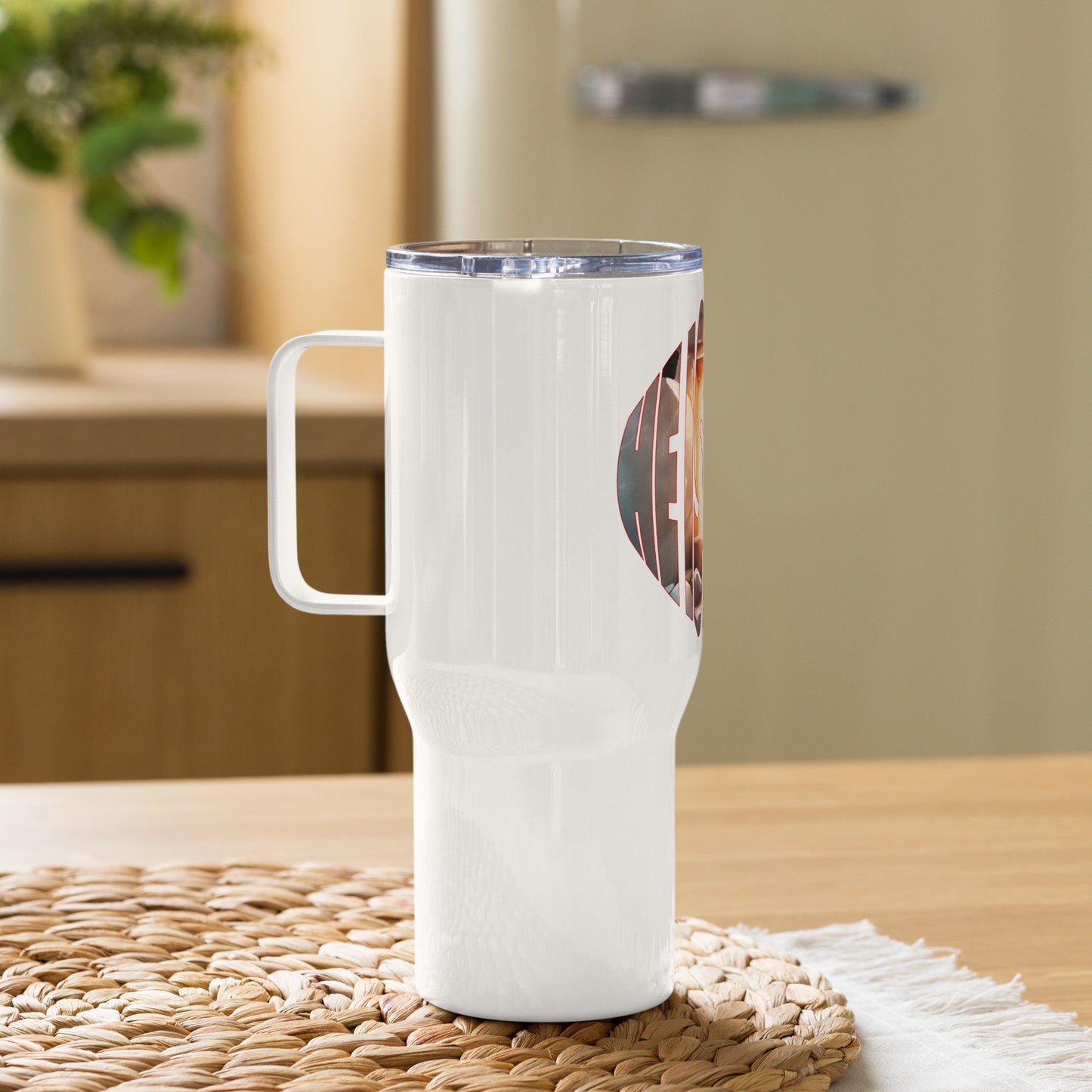 He is Risen - Luke 24:1-12 - Travel mug with a handle