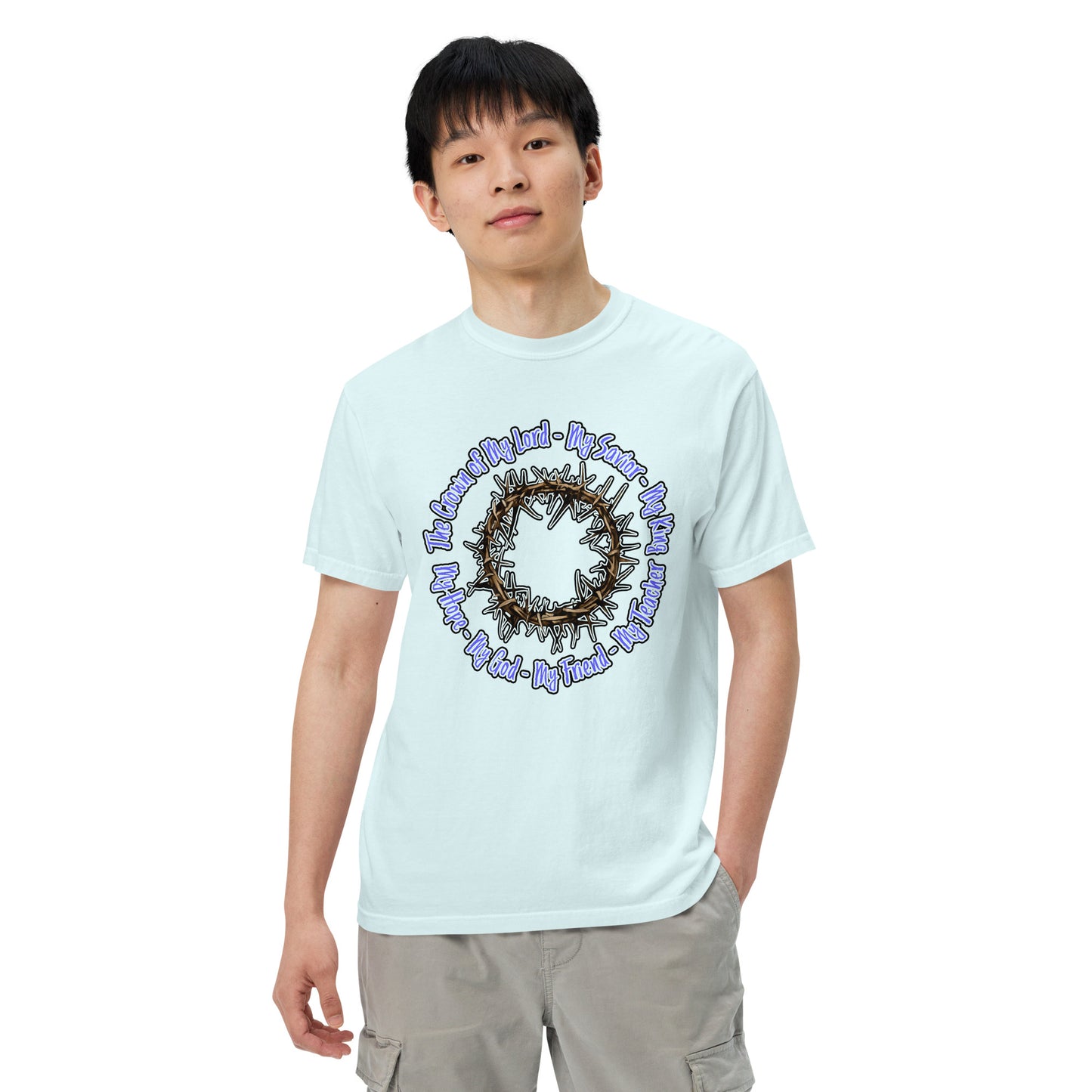 Crown of My Lord - Unisex garment-dyed heavyweight t-shirt