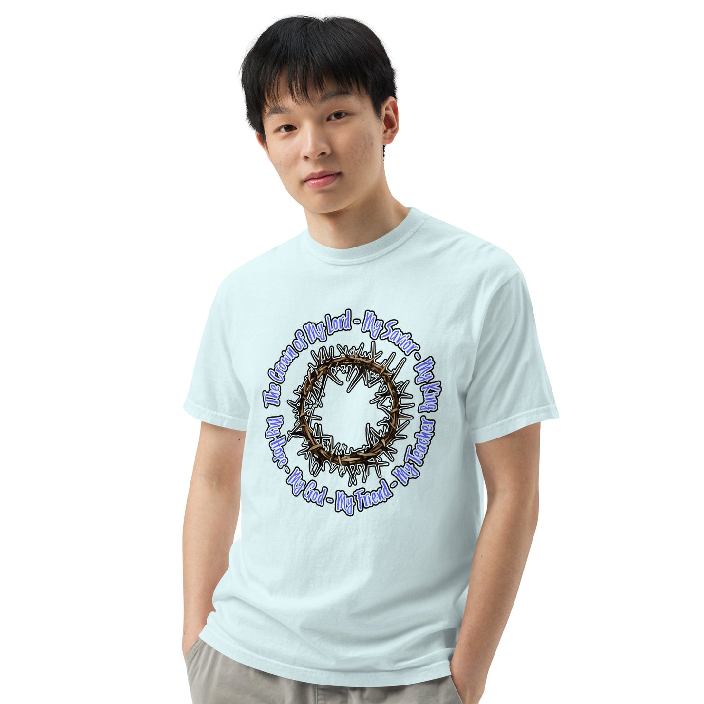 Crown of My Lord - Unisex garment-dyed heavyweight t-shirt