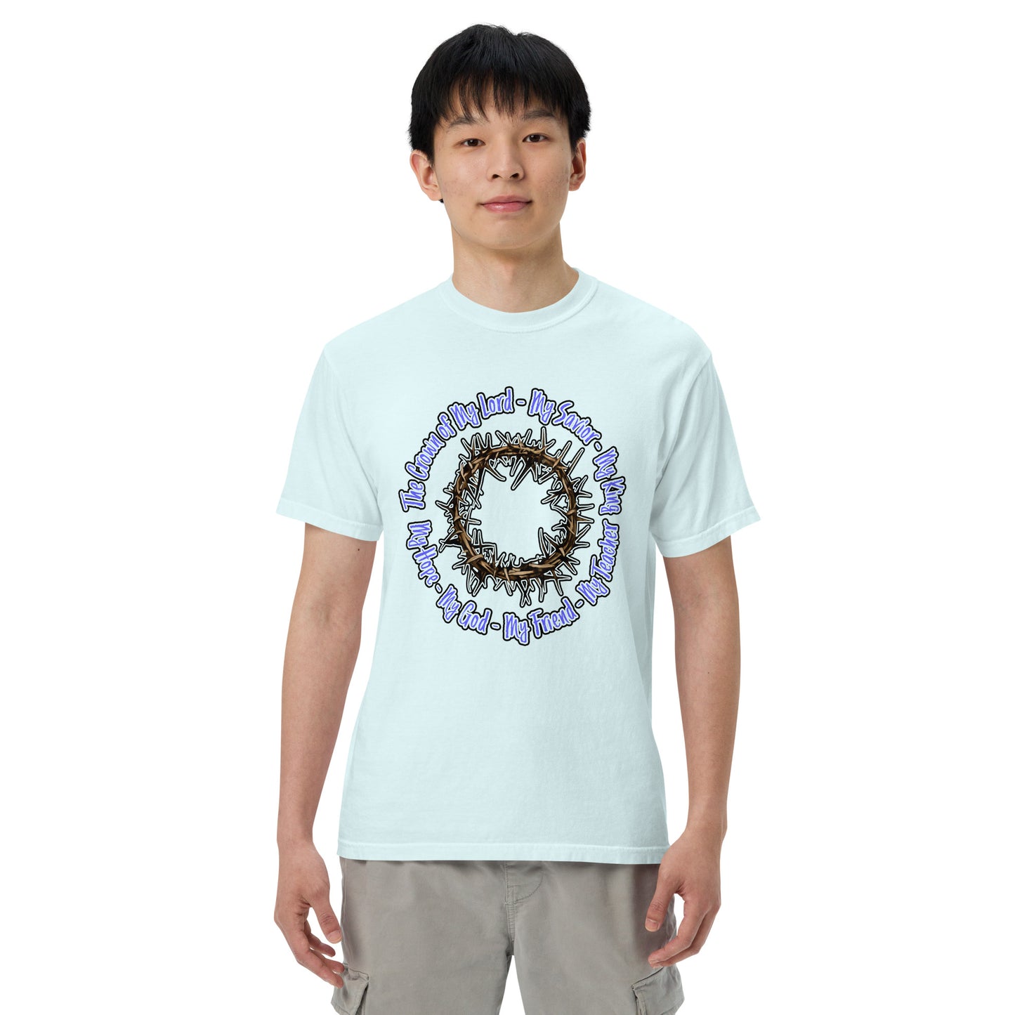 Crown of My Lord - Unisex garment-dyed heavyweight t-shirt