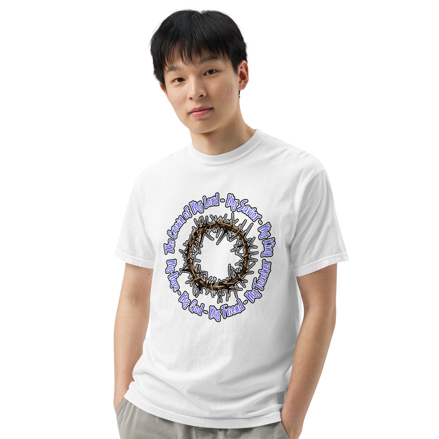 Crown of My Lord - Unisex garment-dyed heavyweight t-shirt