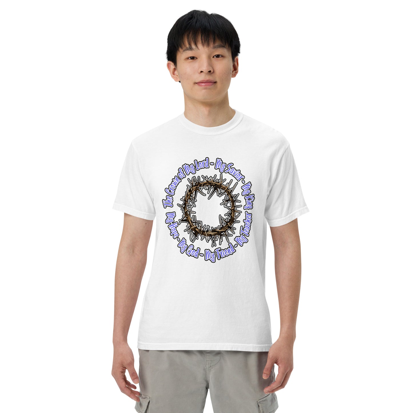 Crown of My Lord - Unisex garment-dyed heavyweight t-shirt