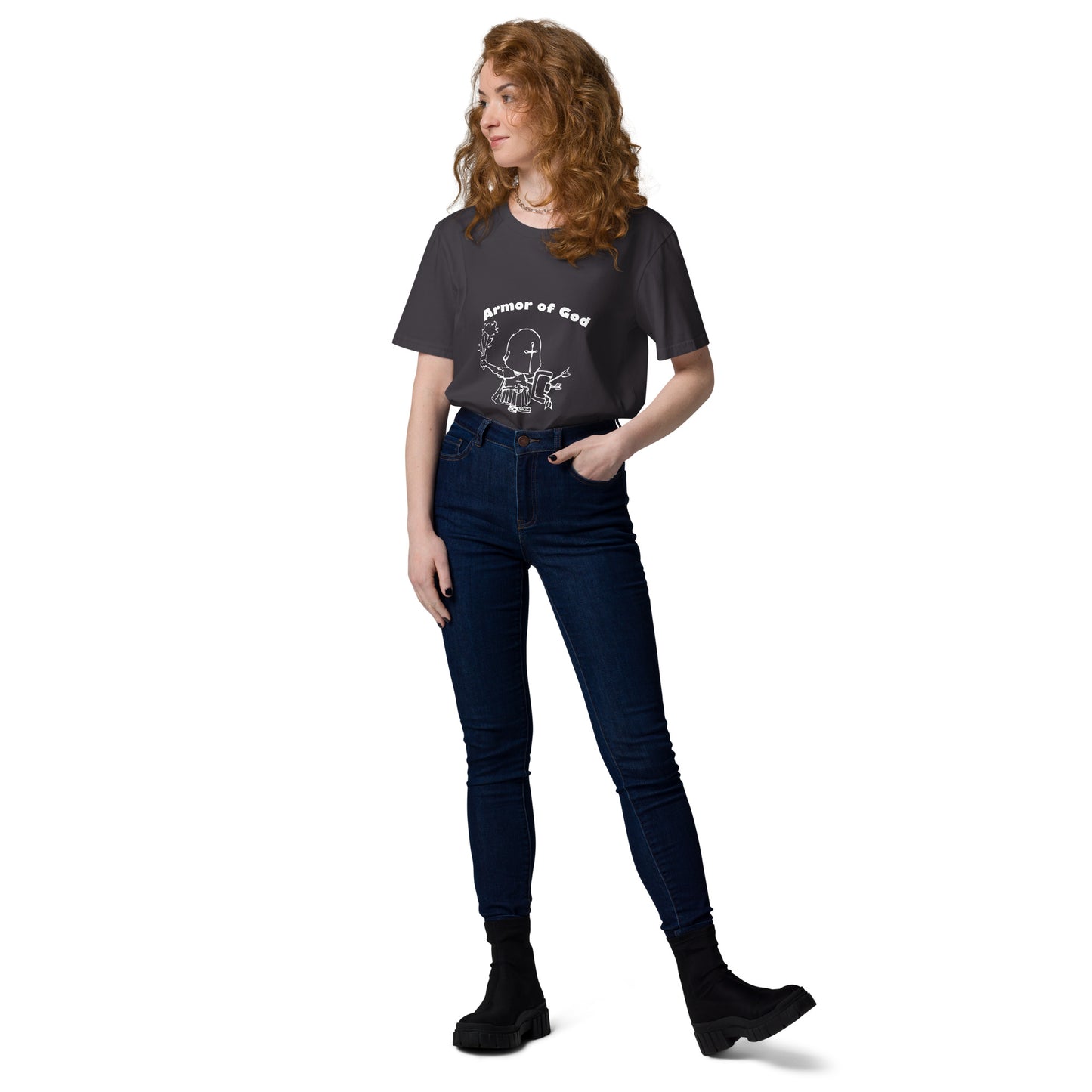 Armor of God - inspired by Ephesians 6 - Unisex organic cotton t-shirt