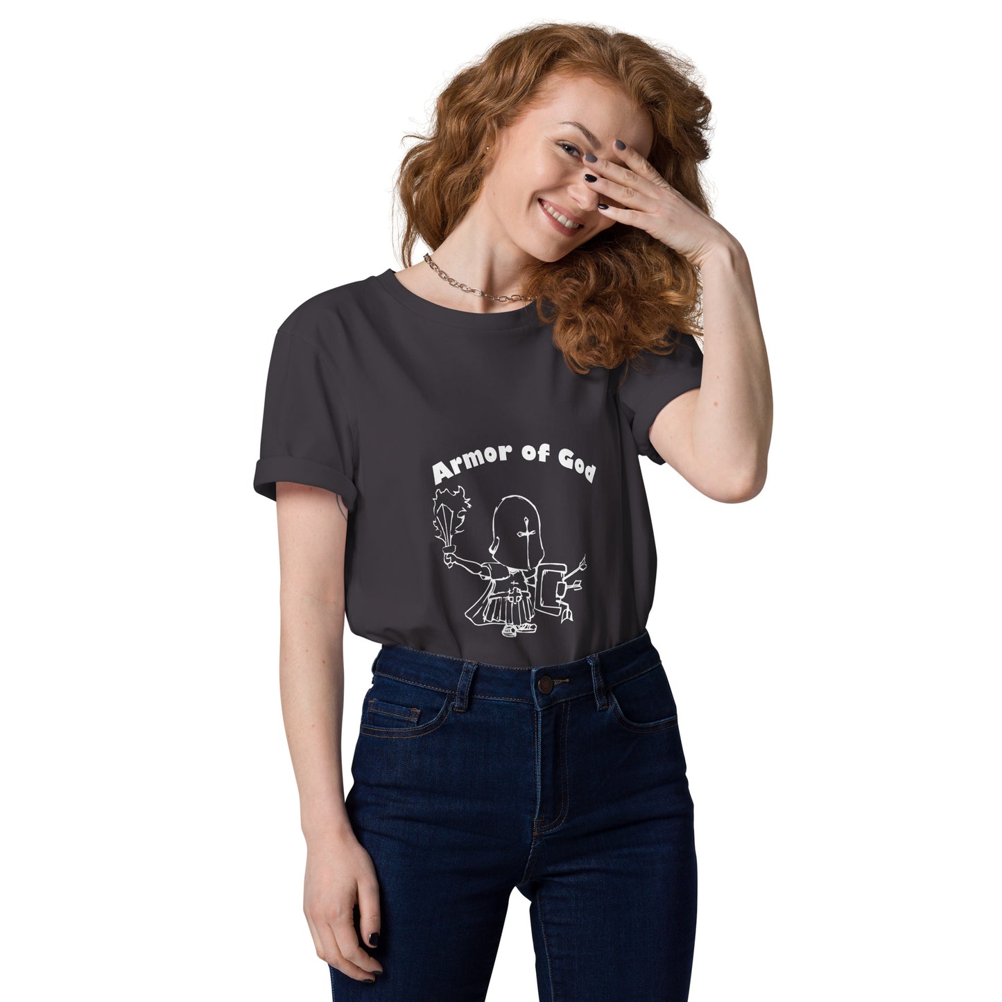 Armor of God - inspired by Ephesians 6 - Unisex organic cotton t-shirt
