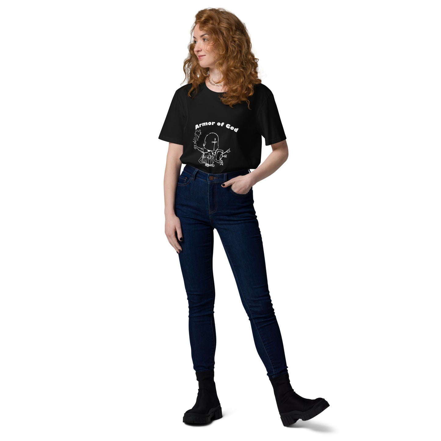 Armor of God - inspired by Ephesians 6 - Unisex organic cotton t-shirt