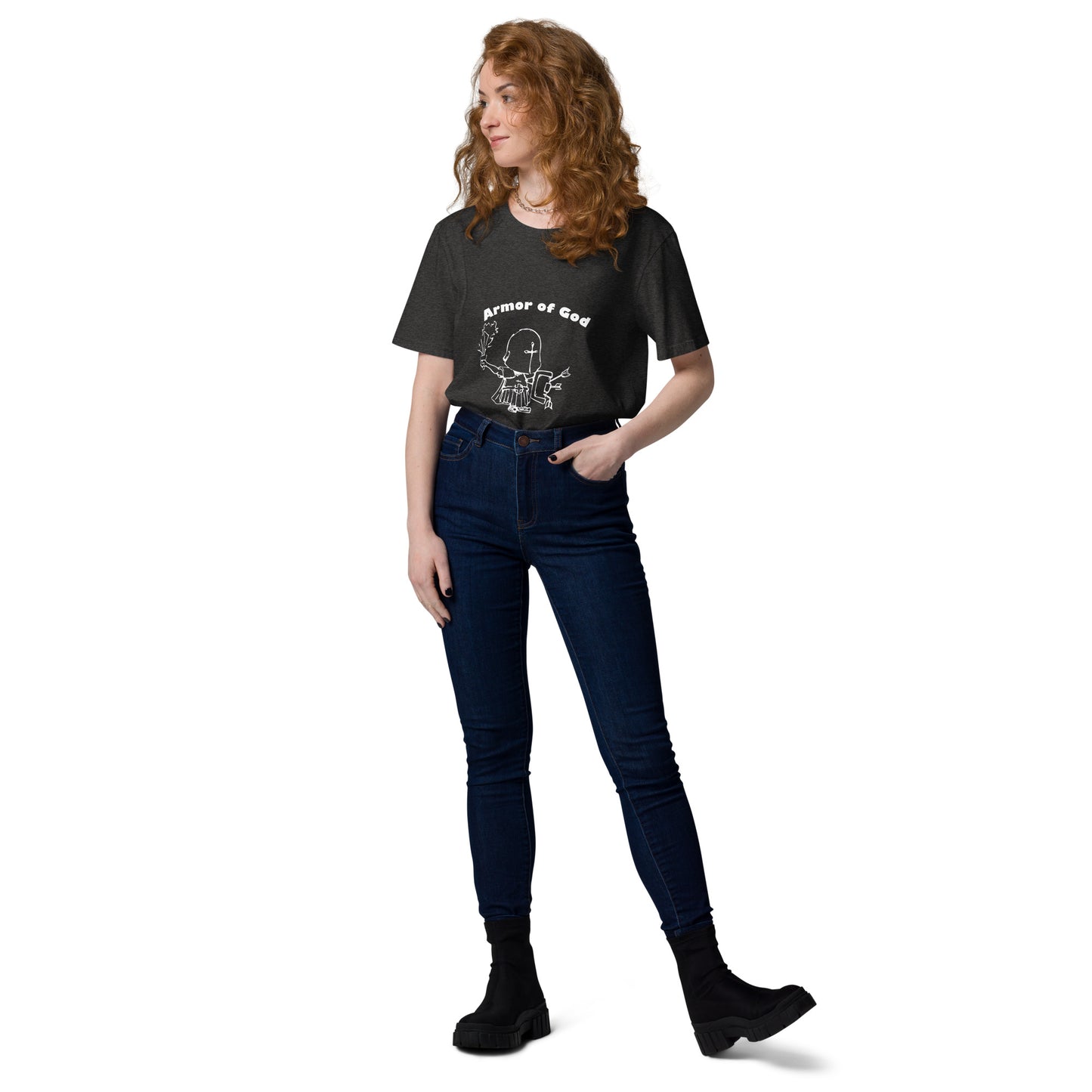 Armor of God - inspired by Ephesians 6 - Unisex organic cotton t-shirt