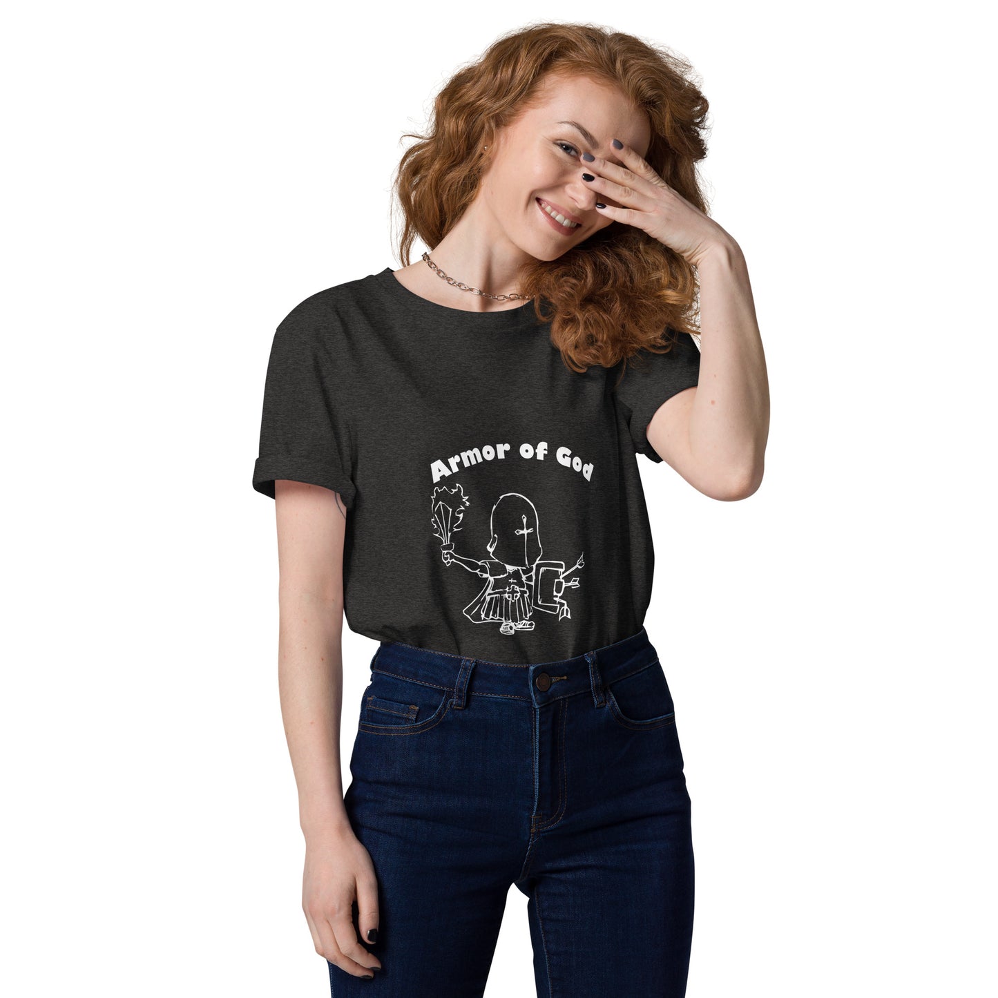 Armor of God - inspired by Ephesians 6 - Unisex organic cotton t-shirt