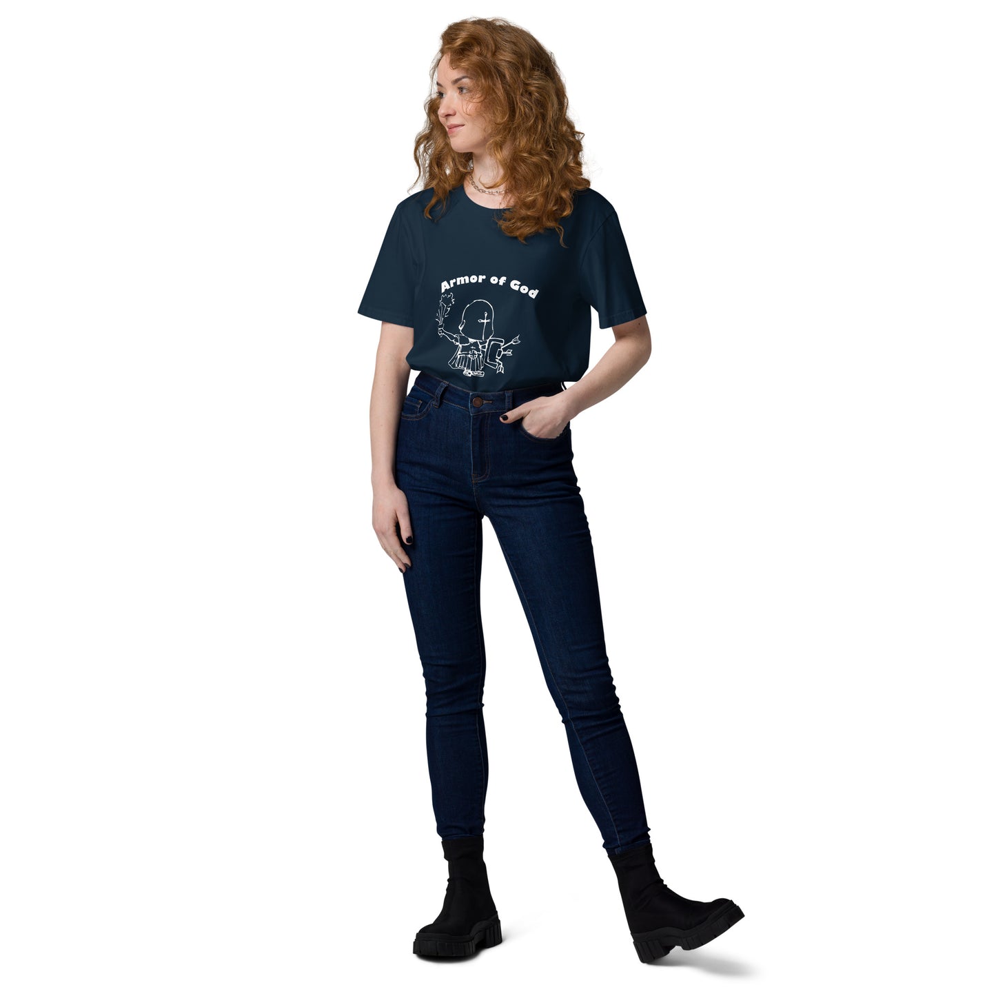 Armor of God - inspired by Ephesians 6 - Unisex organic cotton t-shirt