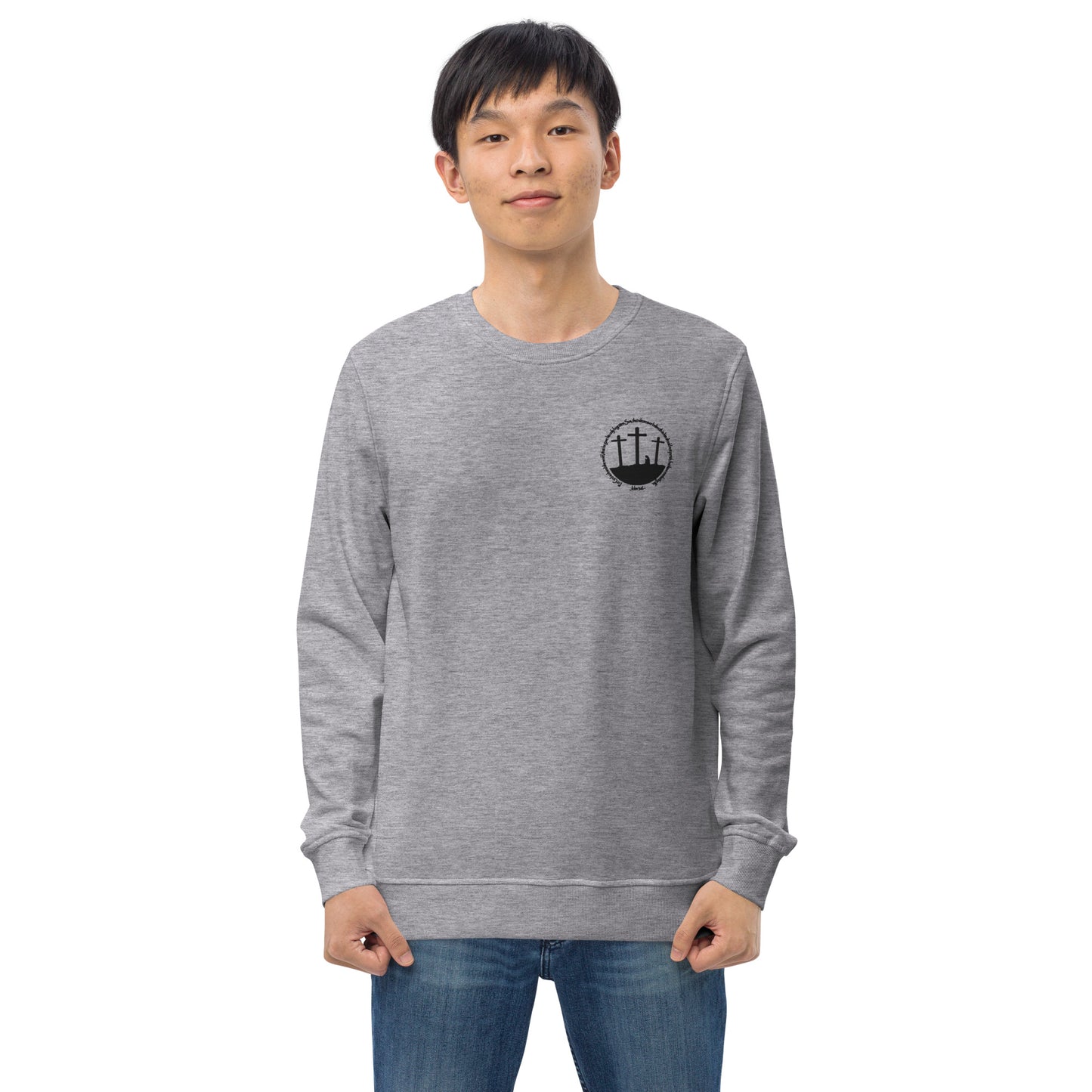 He so Loved the Word - inspired by John 3:16 - Unisex organic sweatshirt