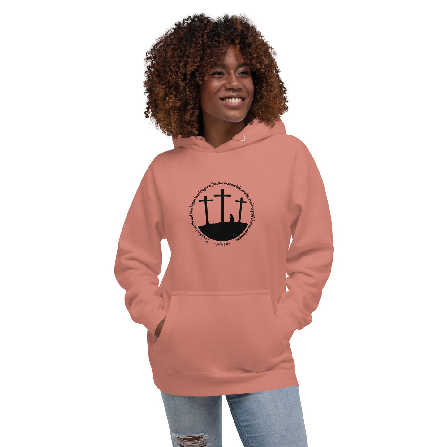 He so Loved the Word - inspired by John 3:16 - Unisex Hoodie