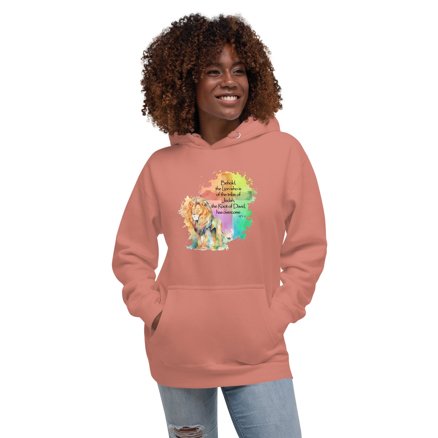 The Lion of Judah – Inspired by Rev 5:5 - Unisex Hoodie
