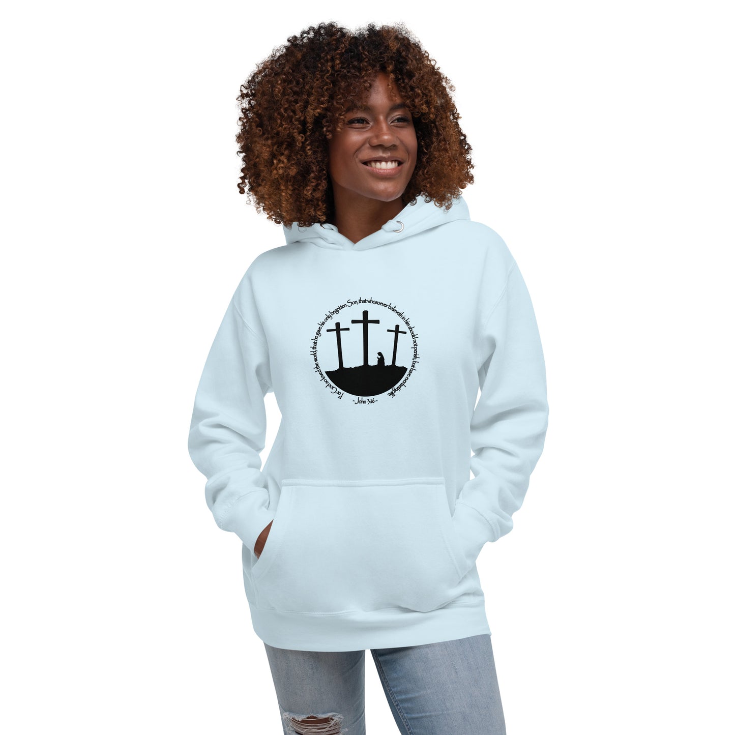 He so Loved the Word - inspired by John 3:16 - Unisex Hoodie