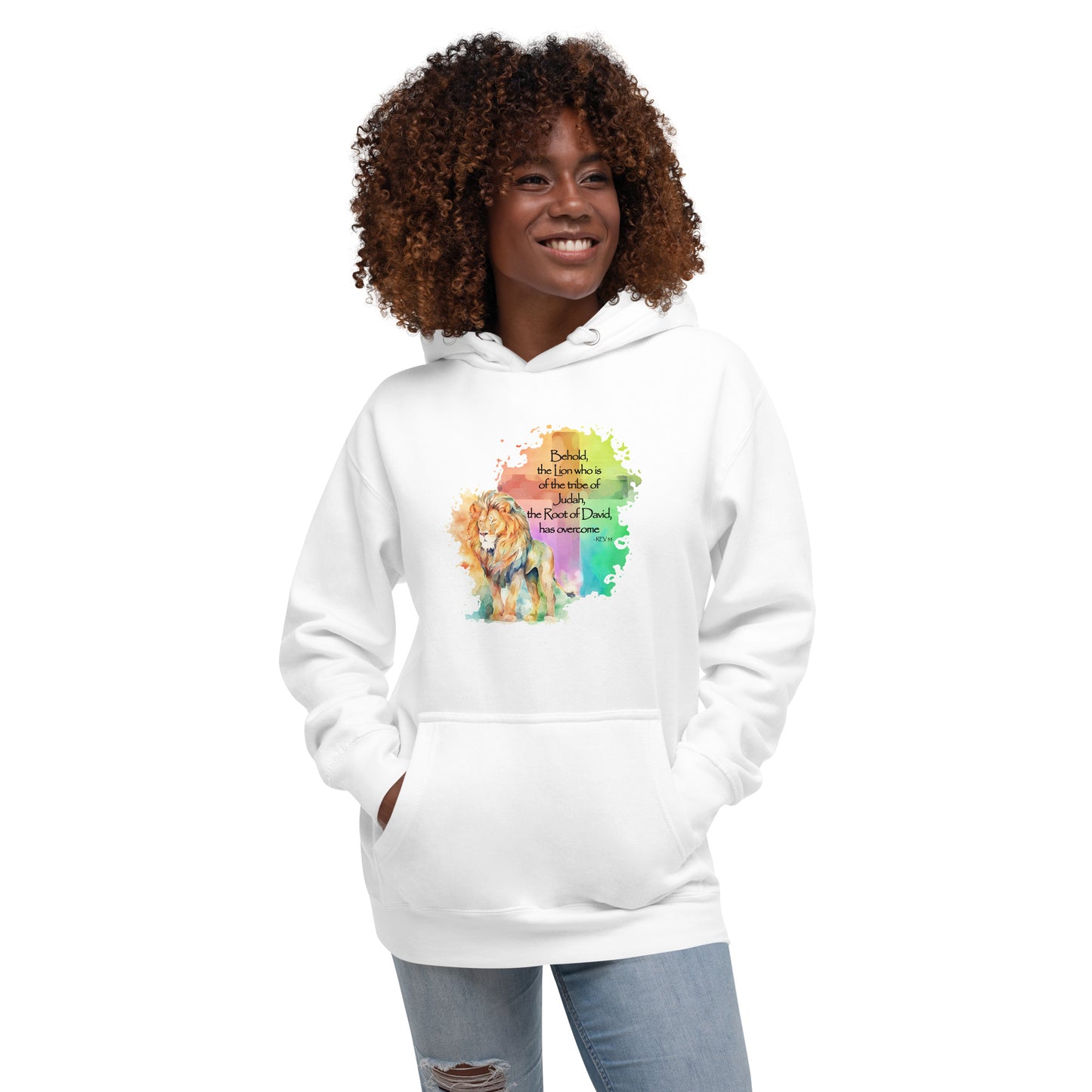 The Lion of Judah – Inspired by Rev 5:5 - Unisex Hoodie