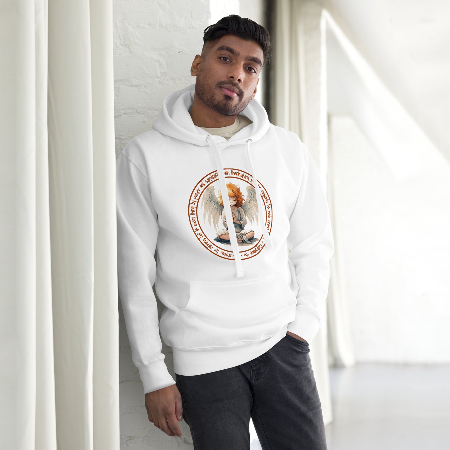 Anxious for Nothing Inspired by Philippians 4:6 - Unisex Hoodie