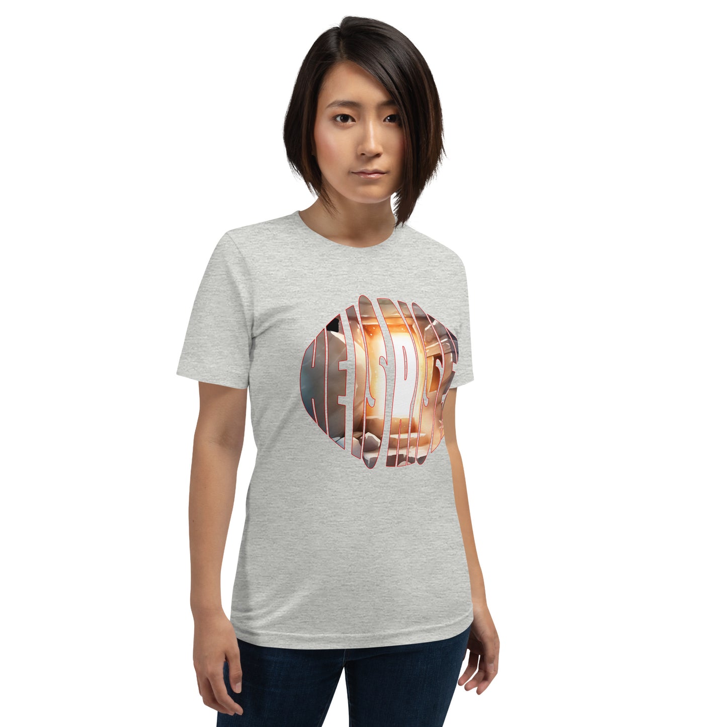 He is Risen - Luke 24:1-12 - Unisex t-shirt